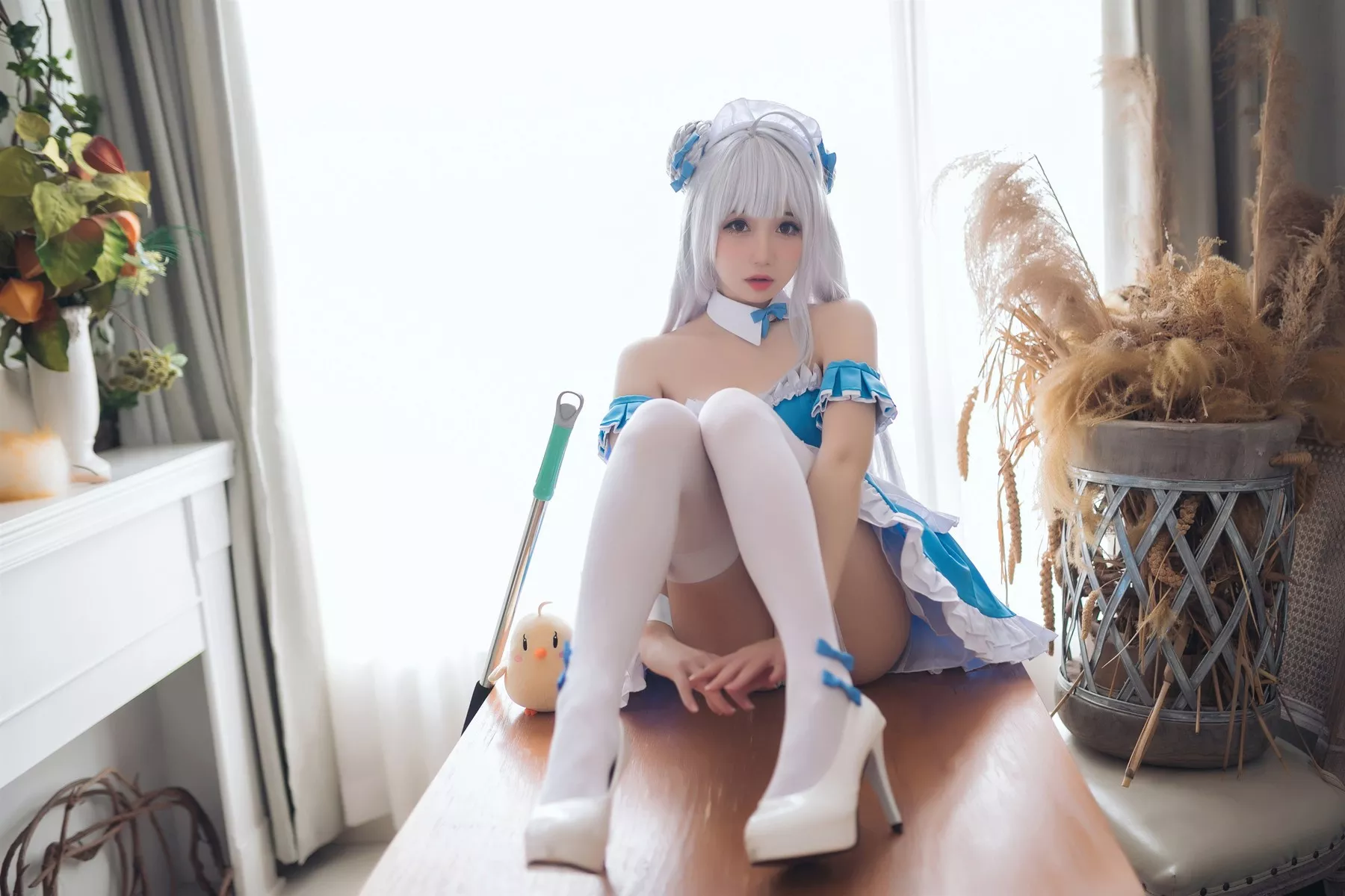 小天鹅 迷惑密拍 焖焖碳 佳人Cosplay 女侍