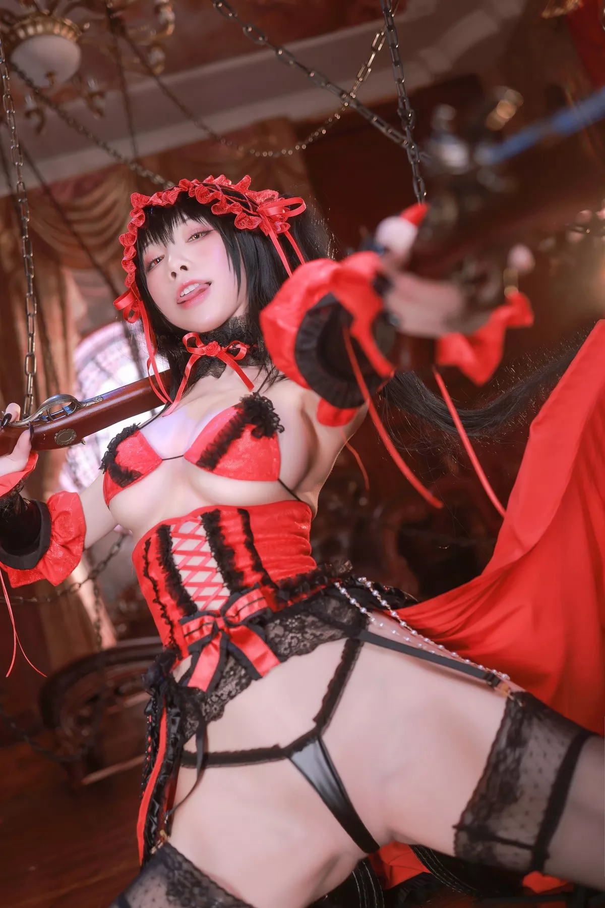 水淼 狂三 仙女Cosplay 风采私摄 时崎 aqua