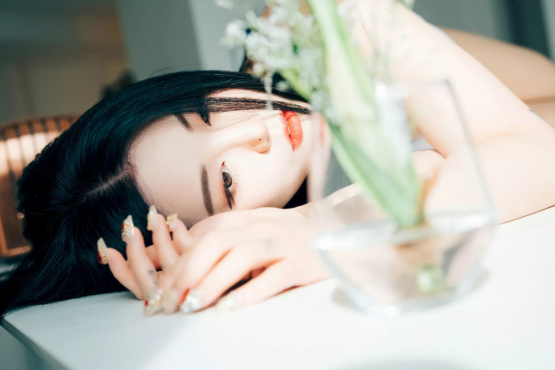Jeong 高丽美人写真 】 One 【Loozy 高丽美人写真 淫惰丫头 Bomi  Day 全集修正