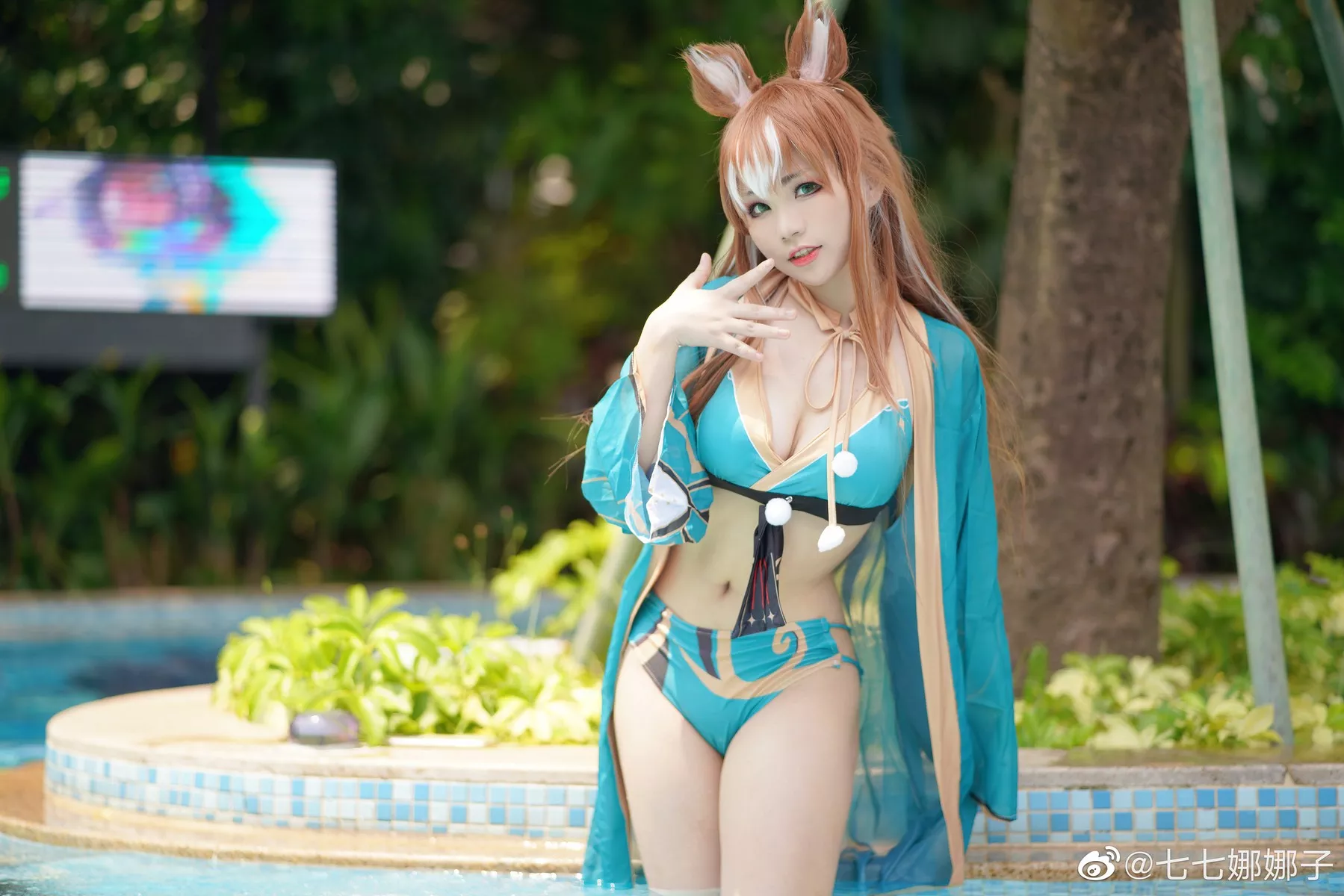 娜娜 风骚 七七 Cosplay 密拍 子 Ver 佳人 希娜吧Swimsuit
