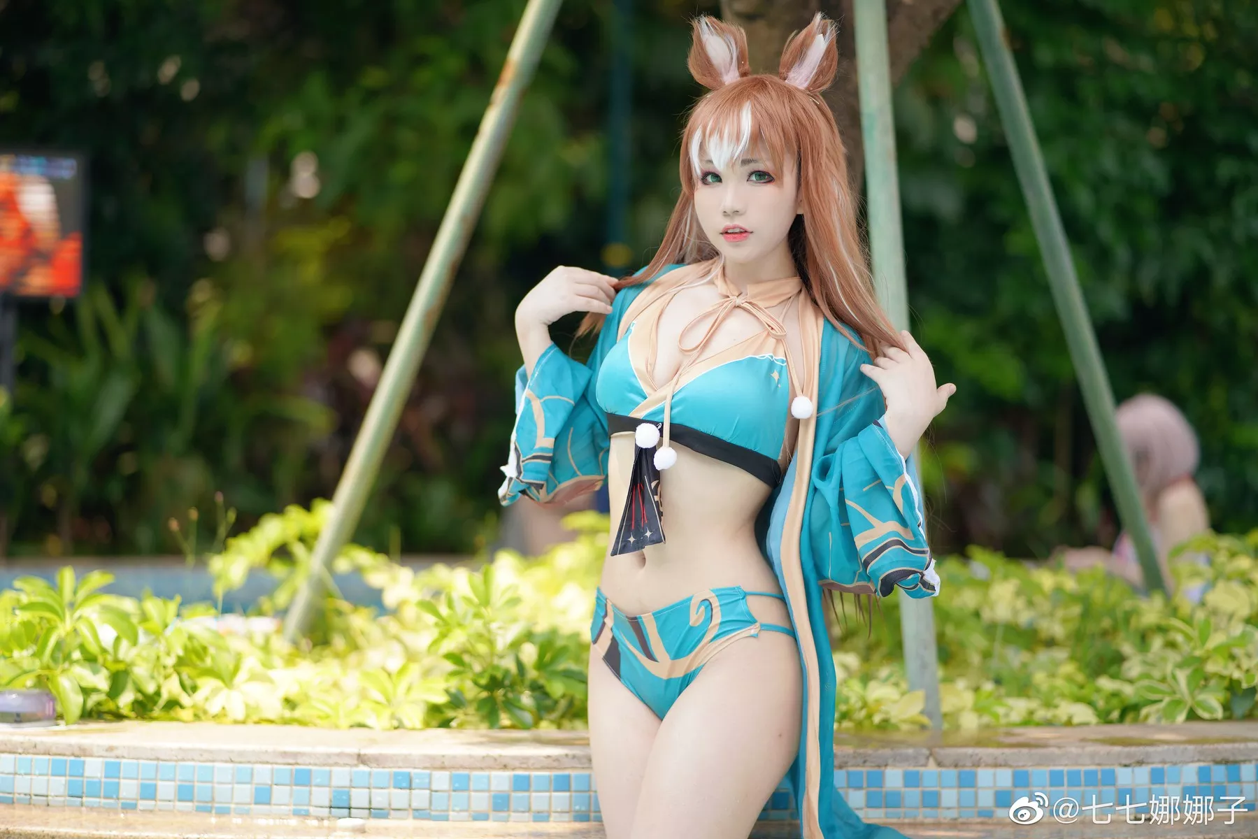娜娜 风骚 七七 Cosplay 密拍 子 Ver 佳人 希娜吧Swimsuit