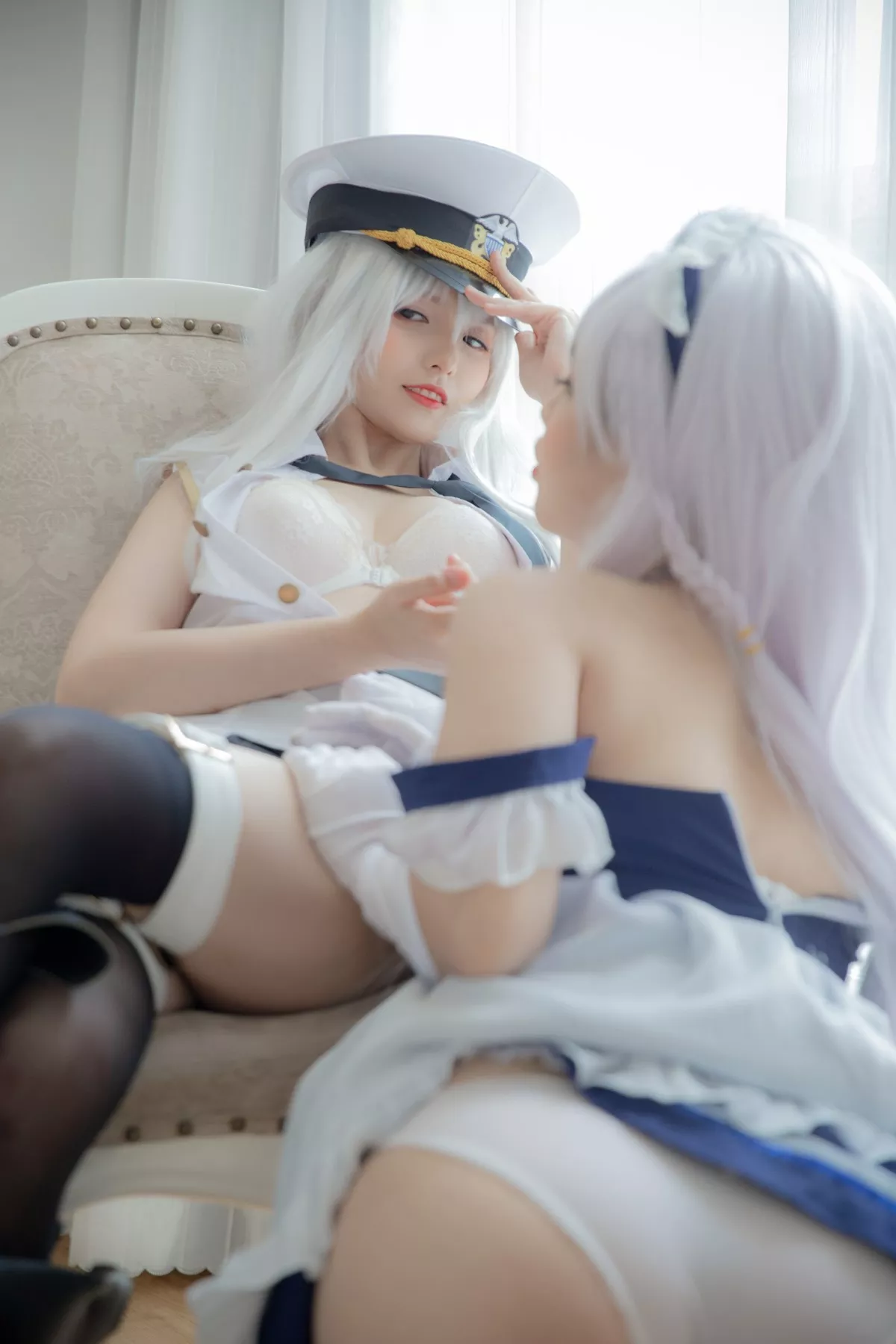 Cosplay 私摄 美人 撩人 Belfast Neppu