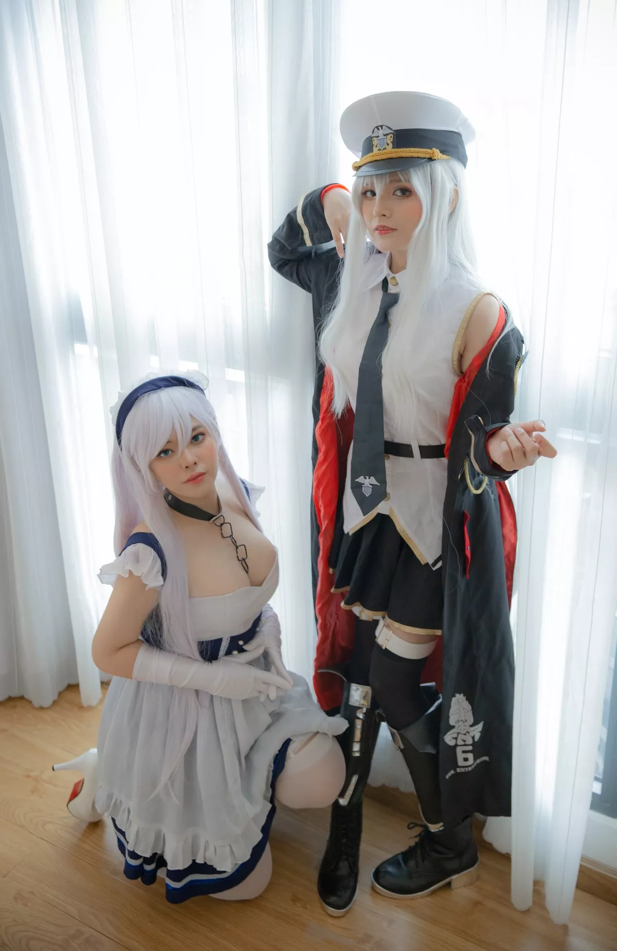 Cosplay 私摄 美人 撩人 Belfast Neppu
