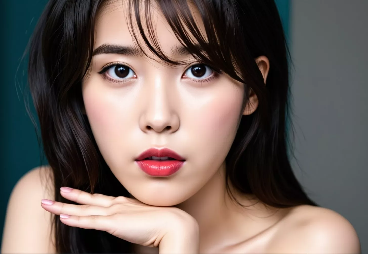 玉露琼华之凝聚于夜色中的如玉美人 全集修正 高画质 AI女神 三菱爱