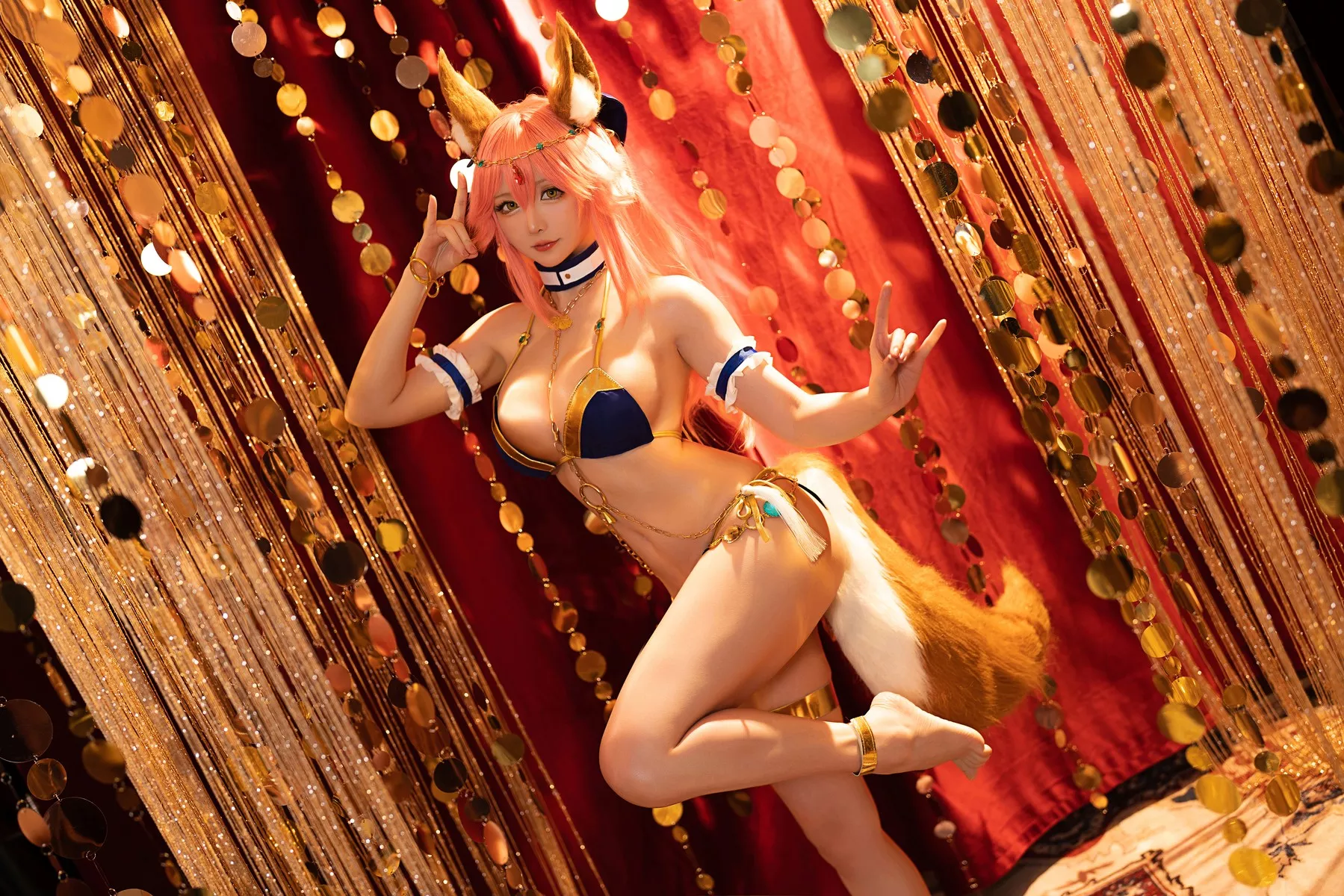 风骚 密拍 舞娘 星之迟迟 Cosplay 仙女 玉藻前