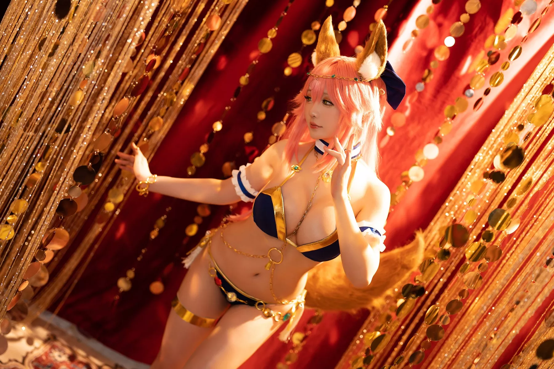 风骚 密拍 舞娘 星之迟迟 Cosplay 仙女 玉藻前