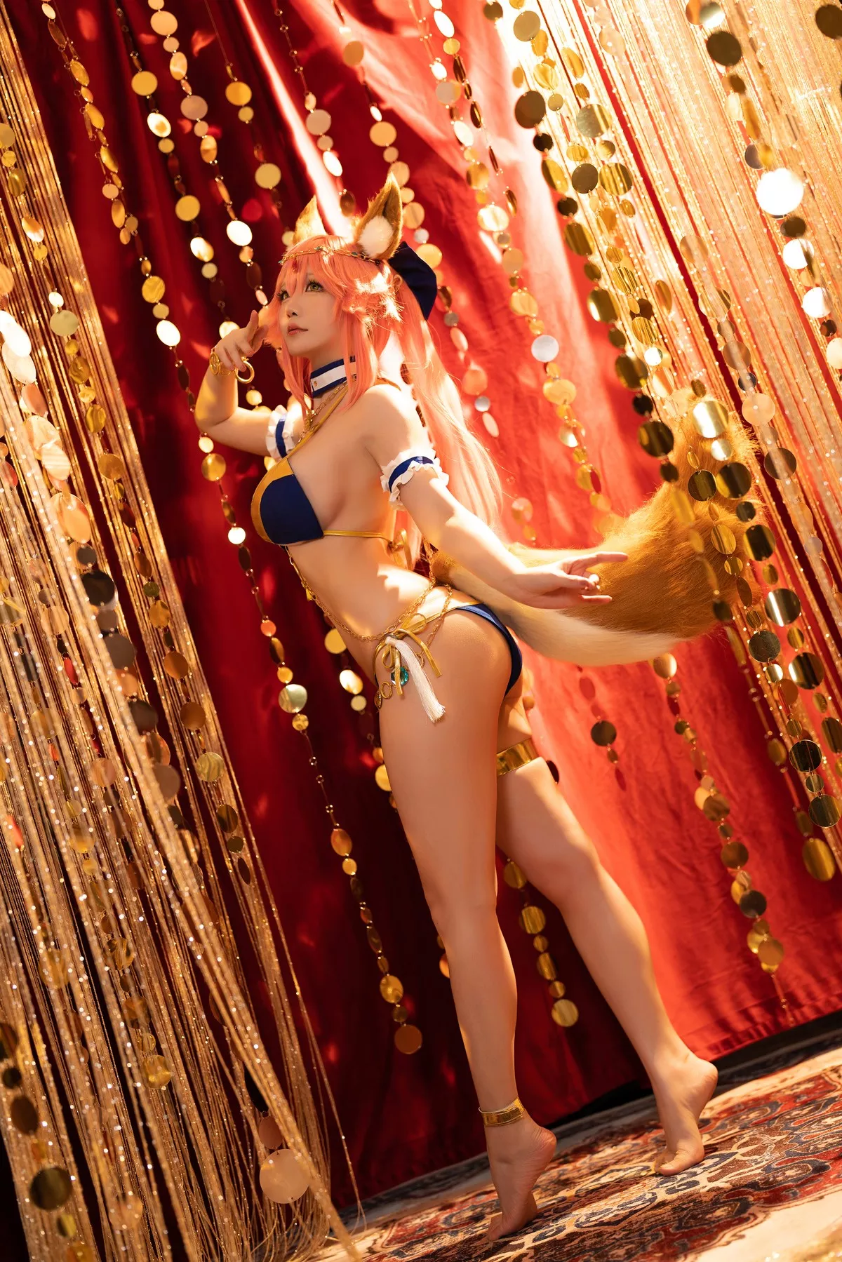 风骚 密拍 舞娘 星之迟迟 Cosplay 仙女 玉藻前