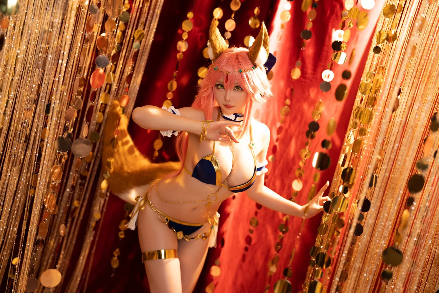 风骚 密拍 舞娘 星之迟迟 Cosplay 仙女 玉藻前