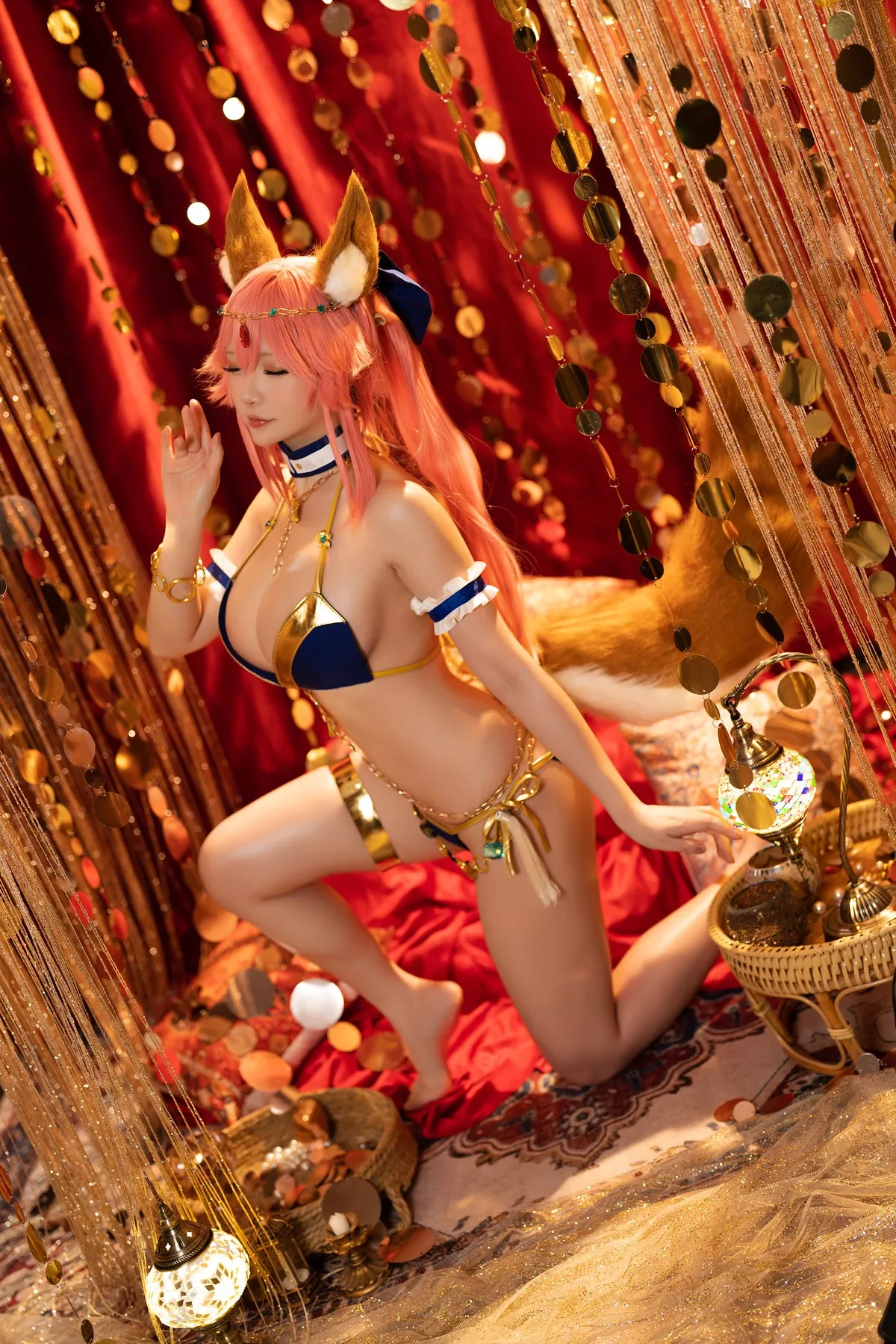 风骚 密拍 舞娘 星之迟迟 Cosplay 仙女 玉藻前