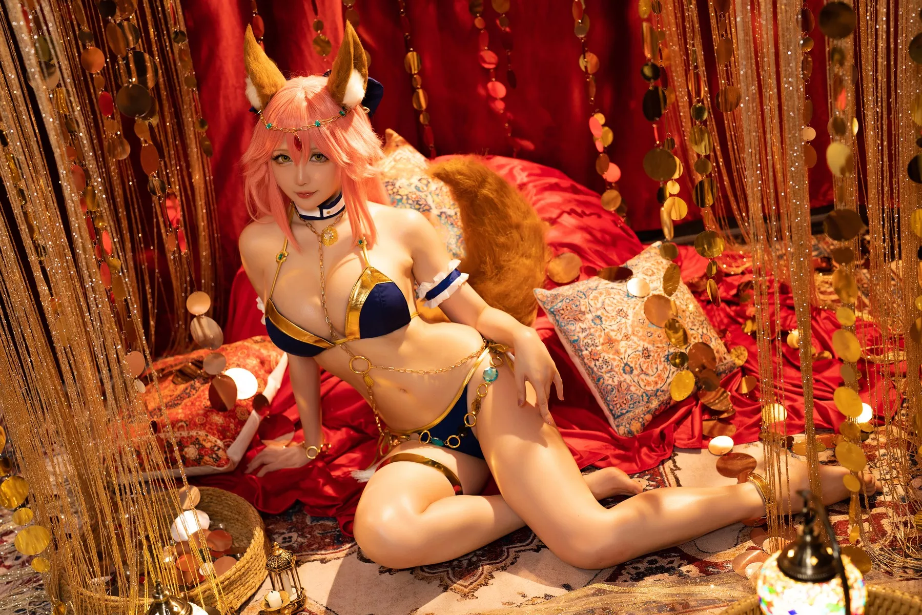 风骚 密拍 舞娘 星之迟迟 Cosplay 仙女 玉藻前
