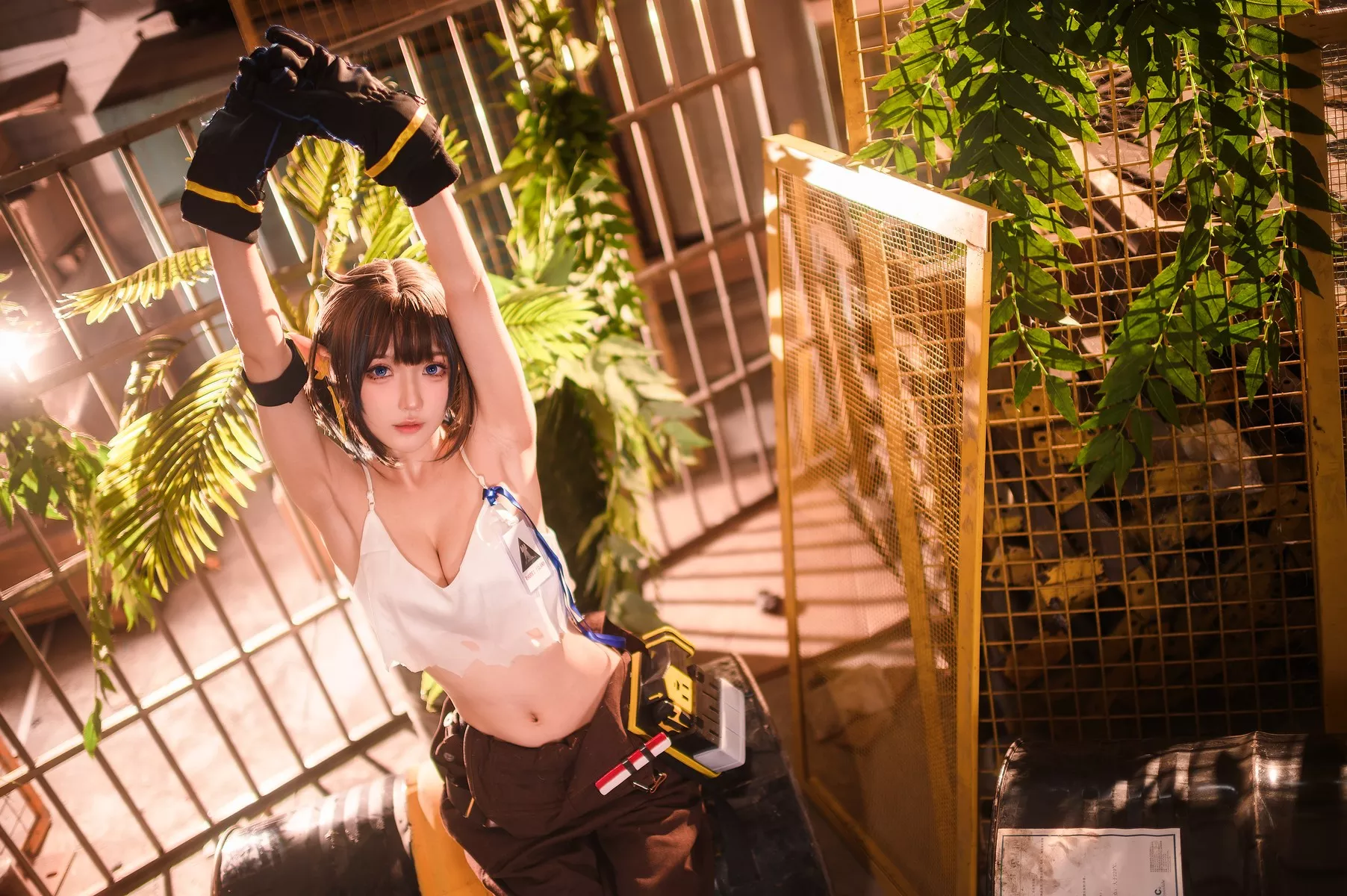 丽人 风情 阿包也是兔娘 私房 森蚺 Flea Cosplay Forest