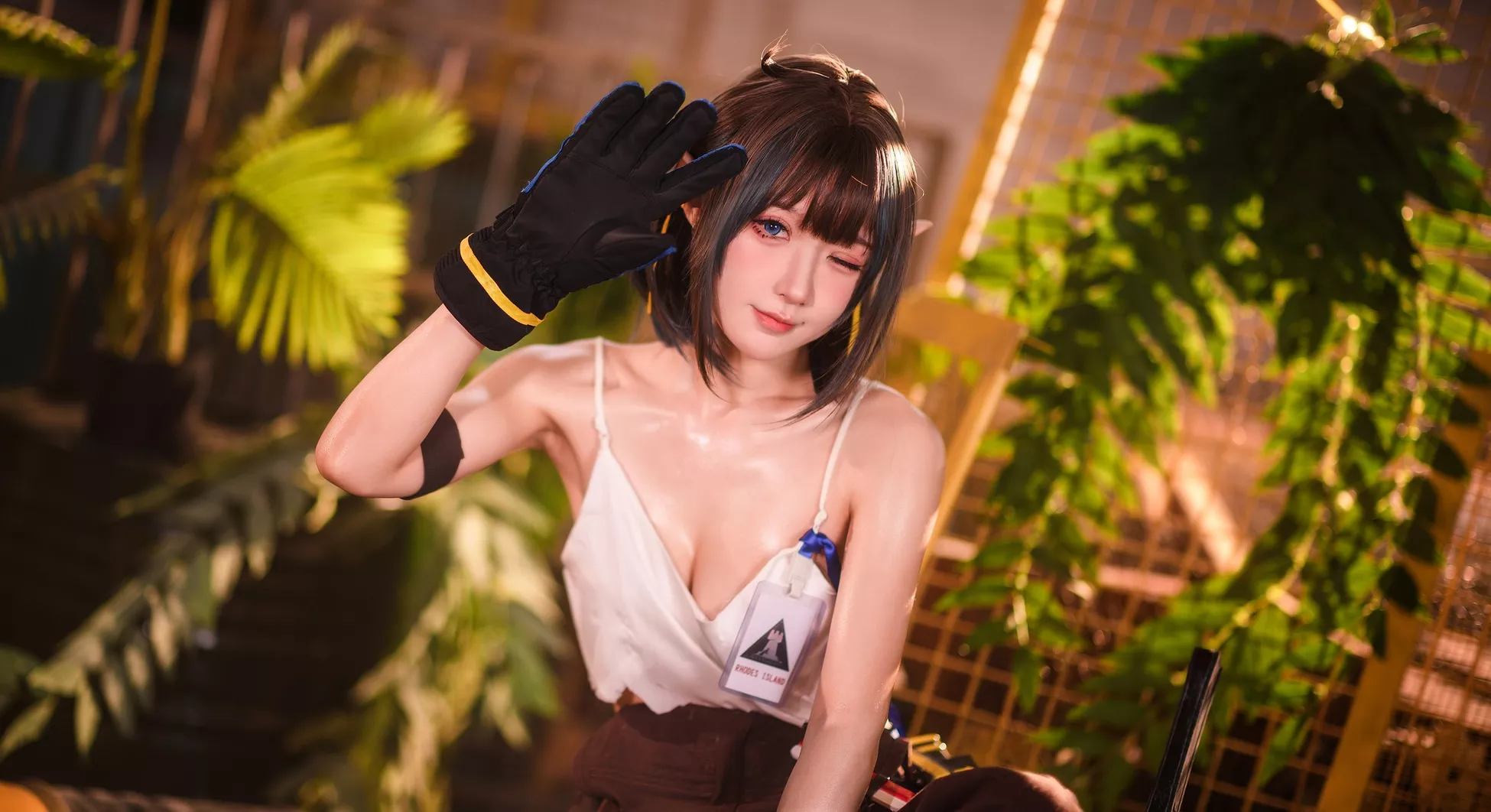 丽人 风情 阿包也是兔娘 私房 森蚺 Flea Cosplay Forest