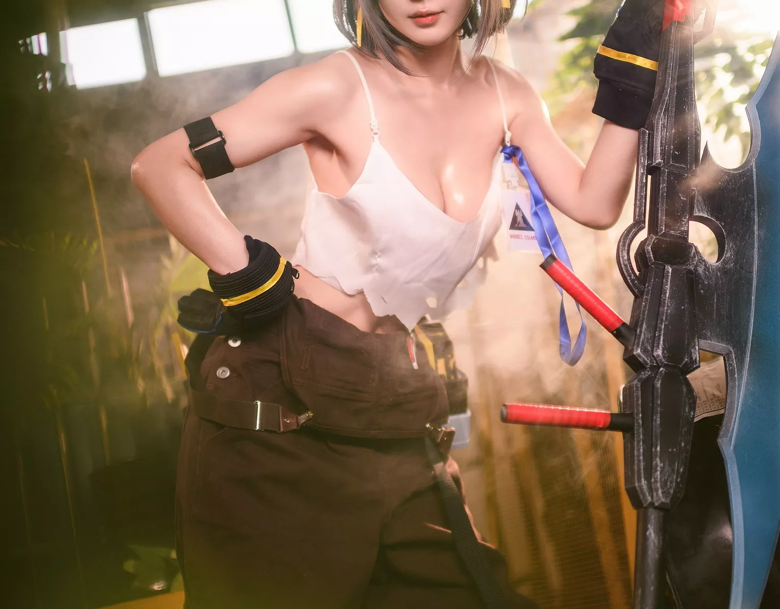 丽人 风情 阿包也是兔娘 私房 森蚺 Flea Cosplay Forest