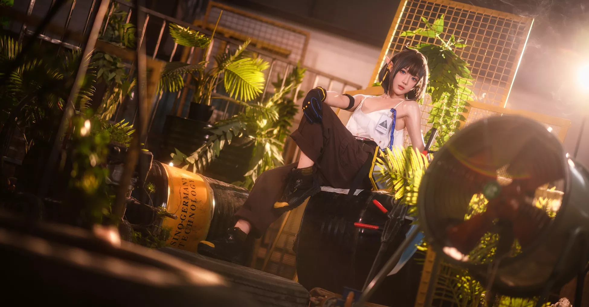 丽人 风情 阿包也是兔娘 私房 森蚺 Flea Cosplay Forest