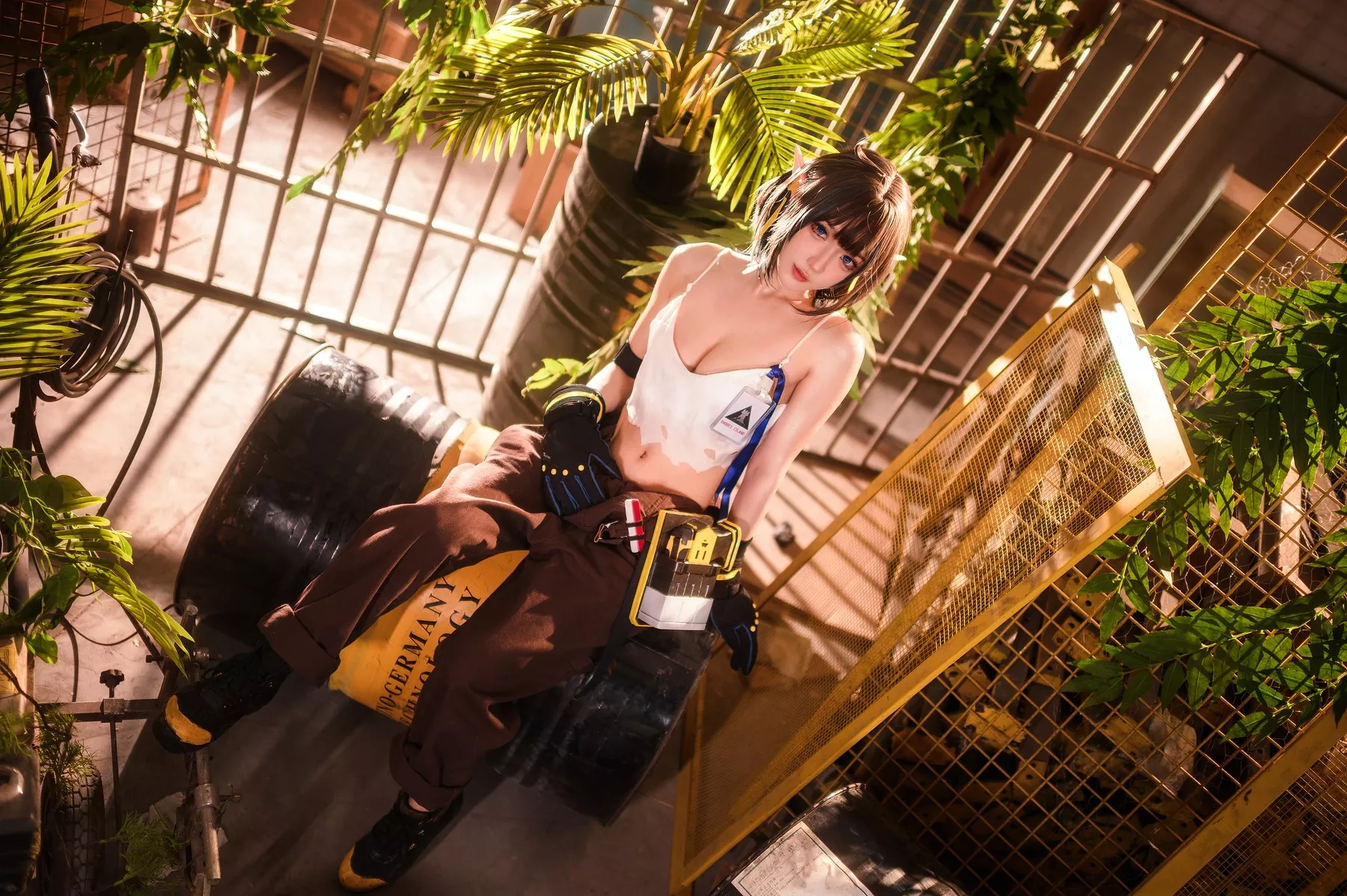 丽人 风情 阿包也是兔娘 私房 森蚺 Flea Cosplay Forest