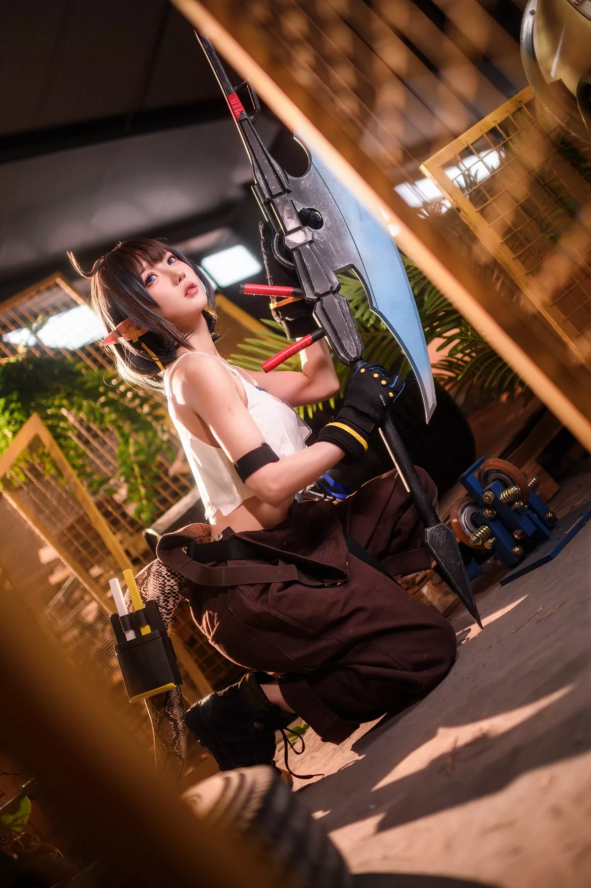 丽人 风情 阿包也是兔娘 私房 森蚺 Flea Cosplay Forest