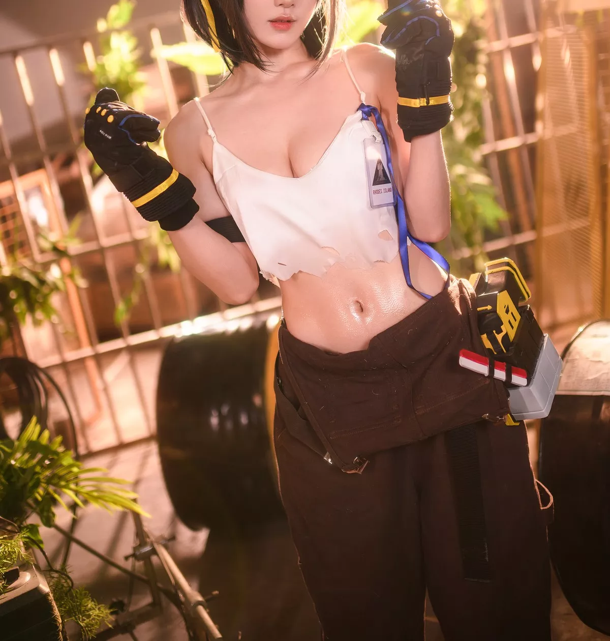 丽人 风情 阿包也是兔娘 私房 森蚺 Flea Cosplay Forest