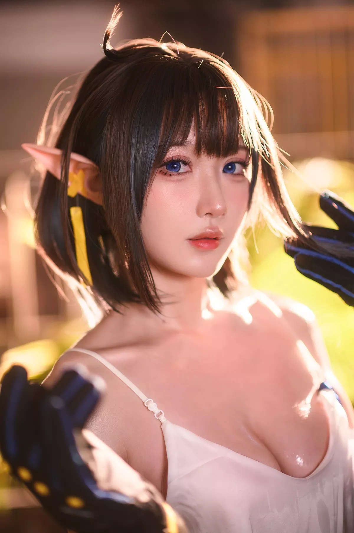 丽人 风情 阿包也是兔娘 私房 森蚺 Flea Cosplay Forest