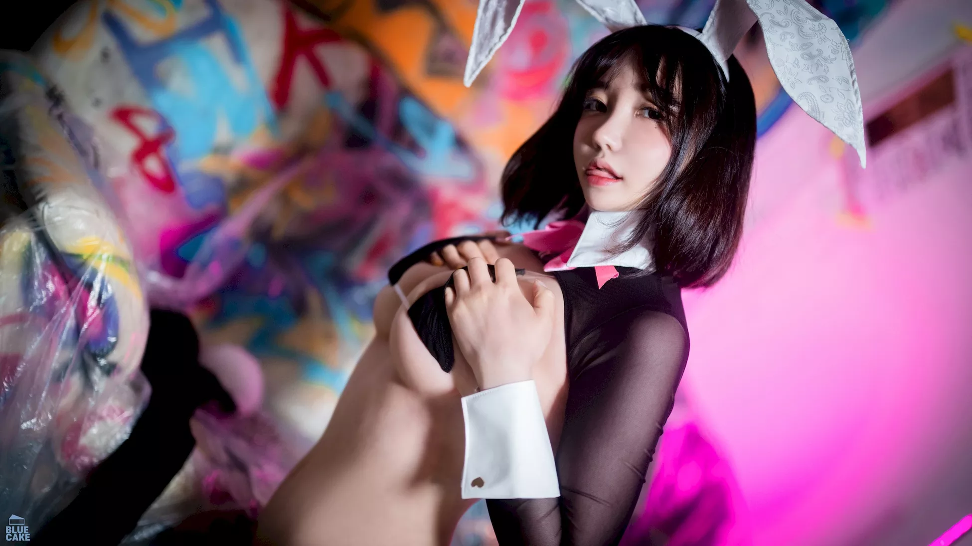 韩国 美人 Son Reverse Girl Yeeun【BLUECAKE 艺术图 蓝色蛋糕】 Bunny 全集修正