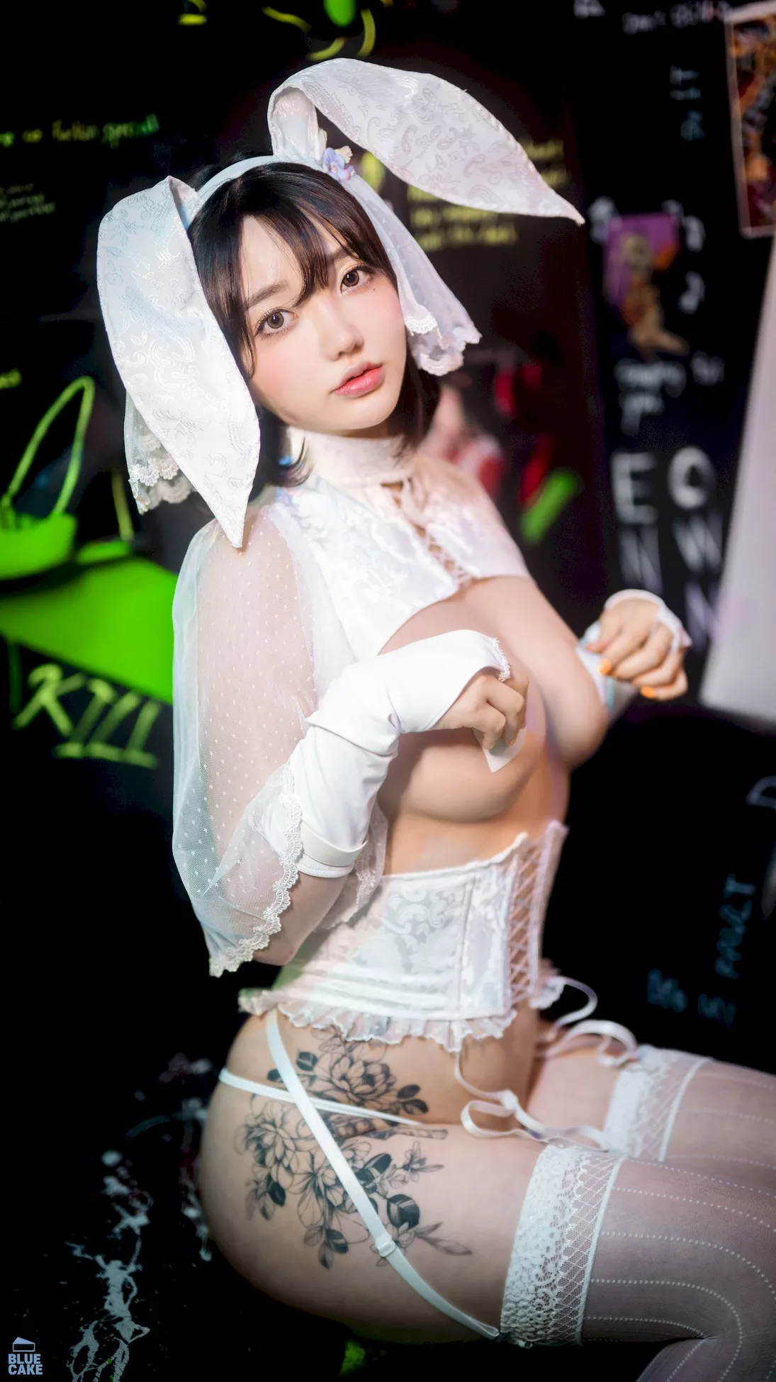 韩国 美人 Son Reverse Girl Yeeun【BLUECAKE 艺术图 蓝色蛋糕】 Bunny 全集修正