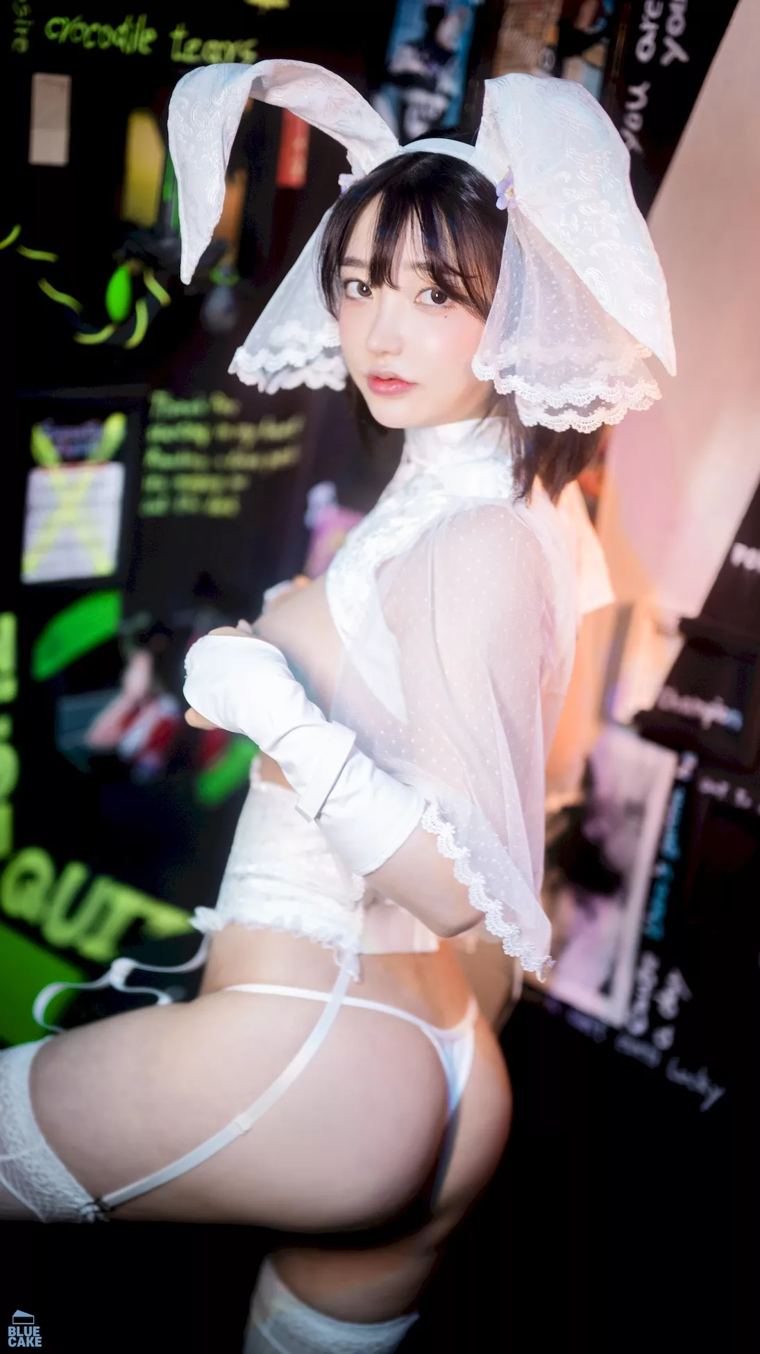 韩国 美人 Son Reverse Girl Yeeun【BLUECAKE 艺术图 蓝色蛋糕】 Bunny 全集修正
