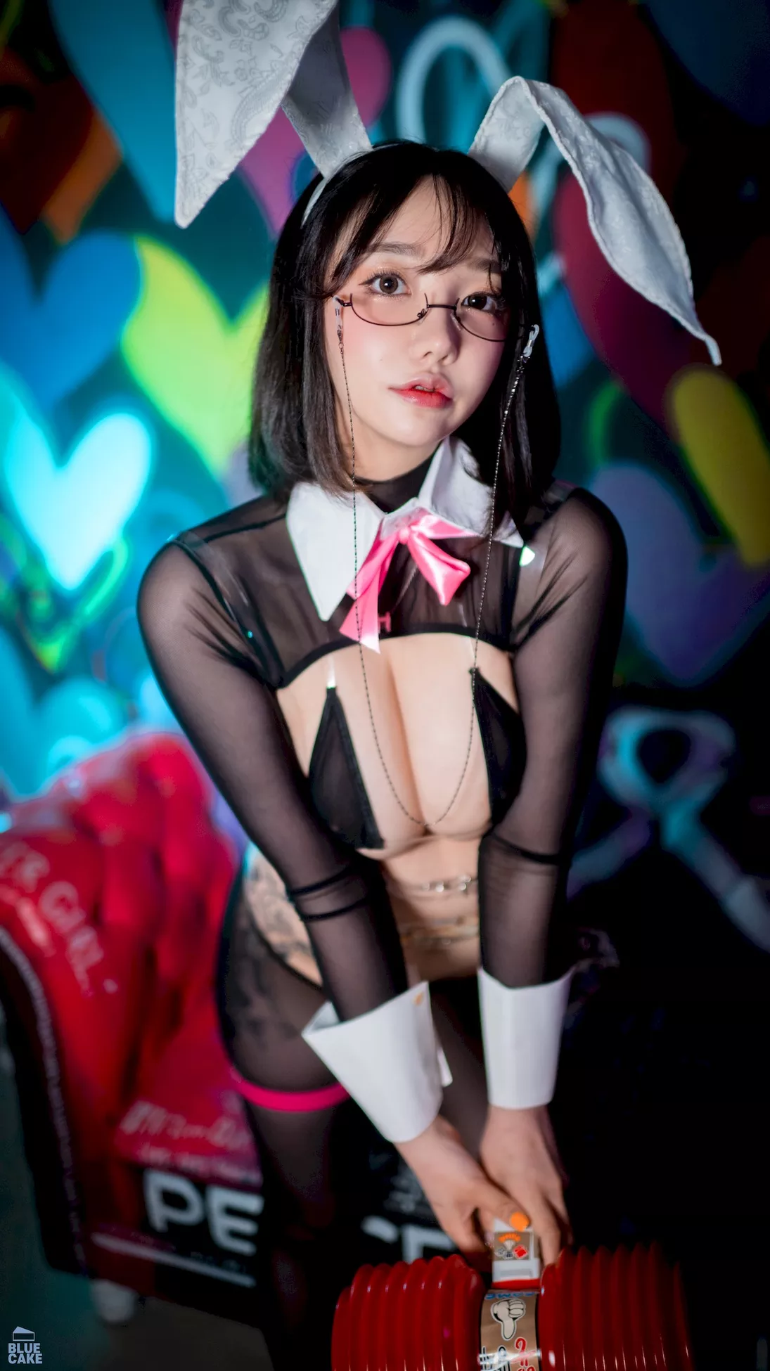 韩国 美人 Son Reverse Girl Yeeun【BLUECAKE 艺术图 蓝色蛋糕】 Bunny 全集修正