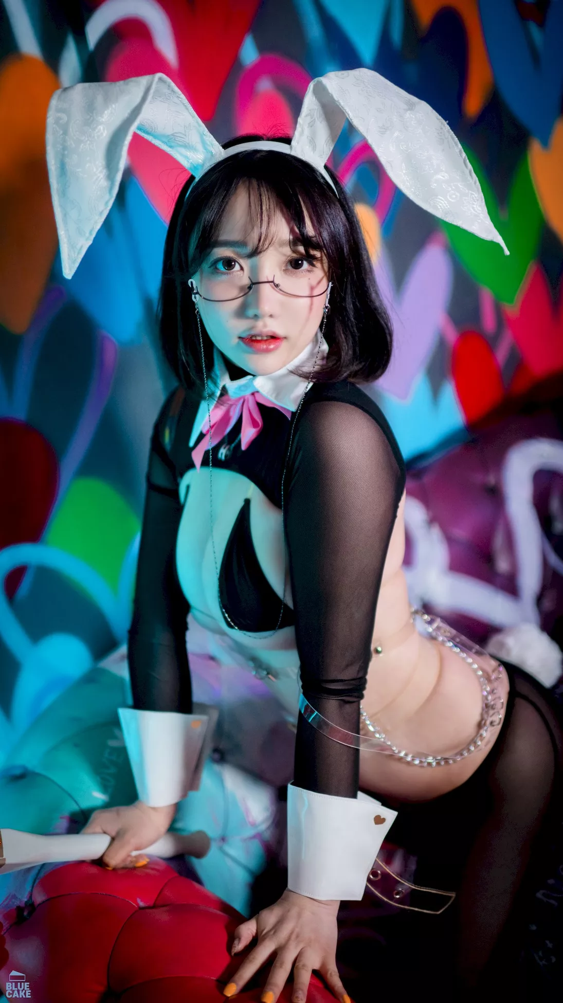 韩国 美人 Son Reverse Girl Yeeun【BLUECAKE 艺术图 蓝色蛋糕】 Bunny 全集修正
