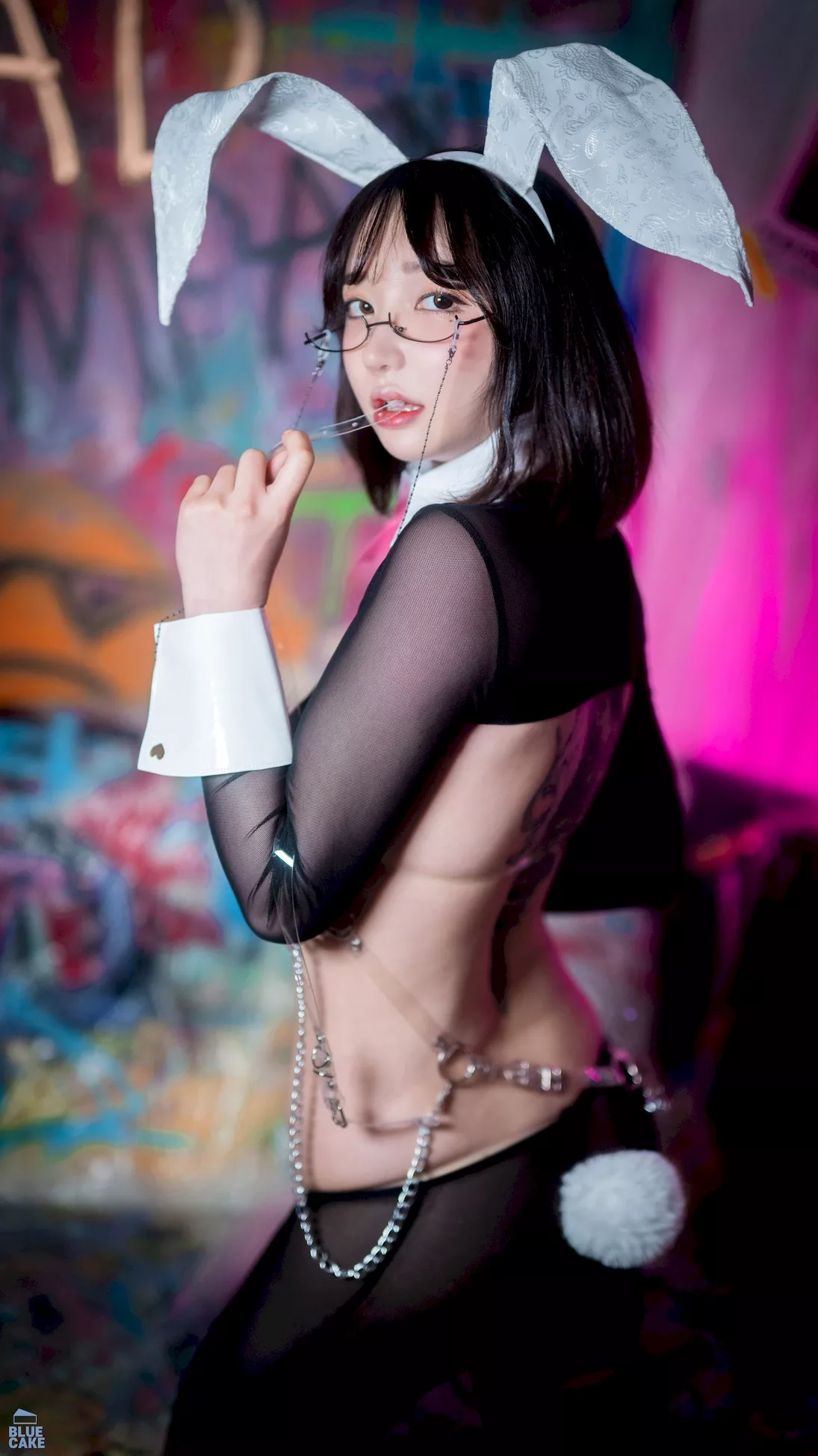 韩国 美人 Son Reverse Girl Yeeun【BLUECAKE 艺术图 蓝色蛋糕】 Bunny 全集修正