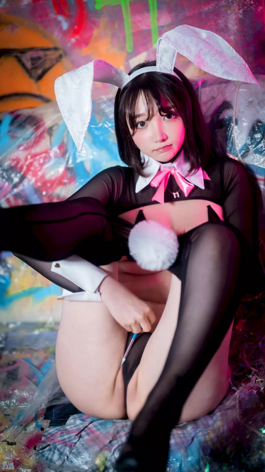 韩国 美人 Son Reverse Girl Yeeun【BLUECAKE 艺术图 蓝色蛋糕】 Bunny 全集修正