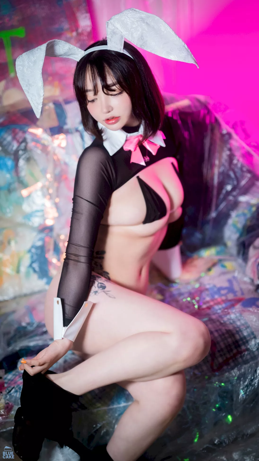 韩国 美人 Son Reverse Girl Yeeun【BLUECAKE 艺术图 蓝色蛋糕】 Bunny 全集修正