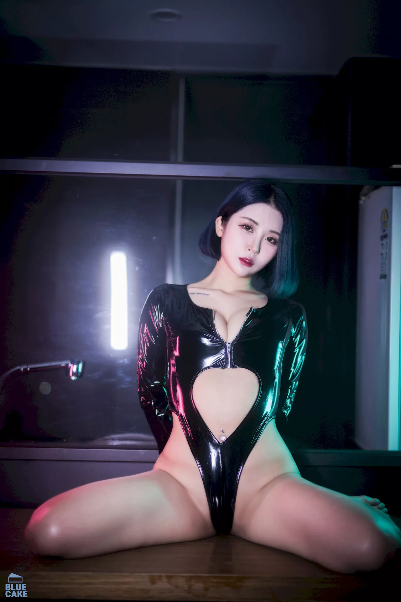 City Bomi 全集修正 【BLUECAKE 韩国 Jeong of 尤物 Night 蓝色蛋糕】 写真