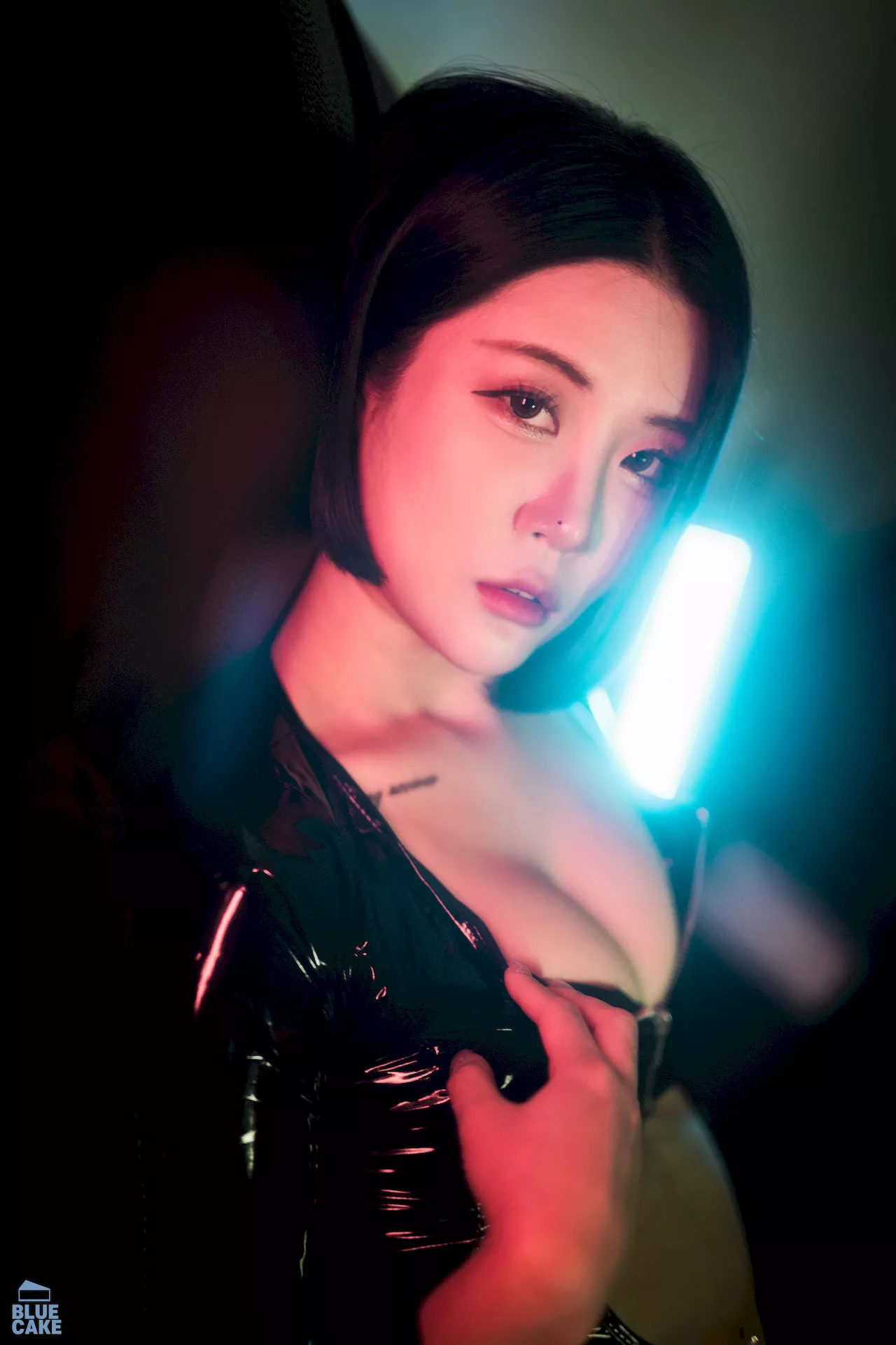 City Bomi 全集修正 【BLUECAKE 韩国 Jeong of 尤物 Night 蓝色蛋糕】 写真