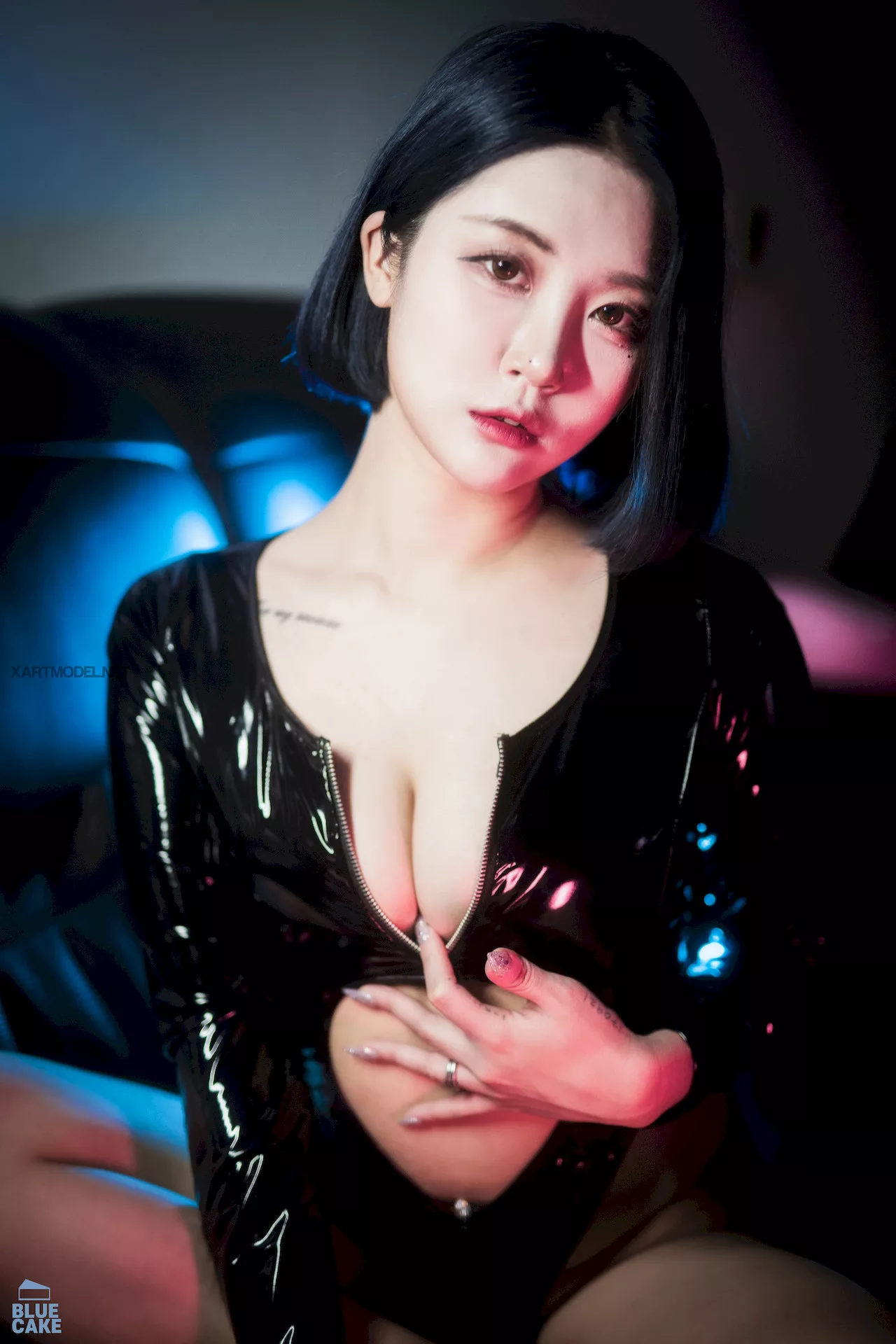 City Bomi 全集修正 【BLUECAKE 韩国 Jeong of 尤物 Night 蓝色蛋糕】 写真