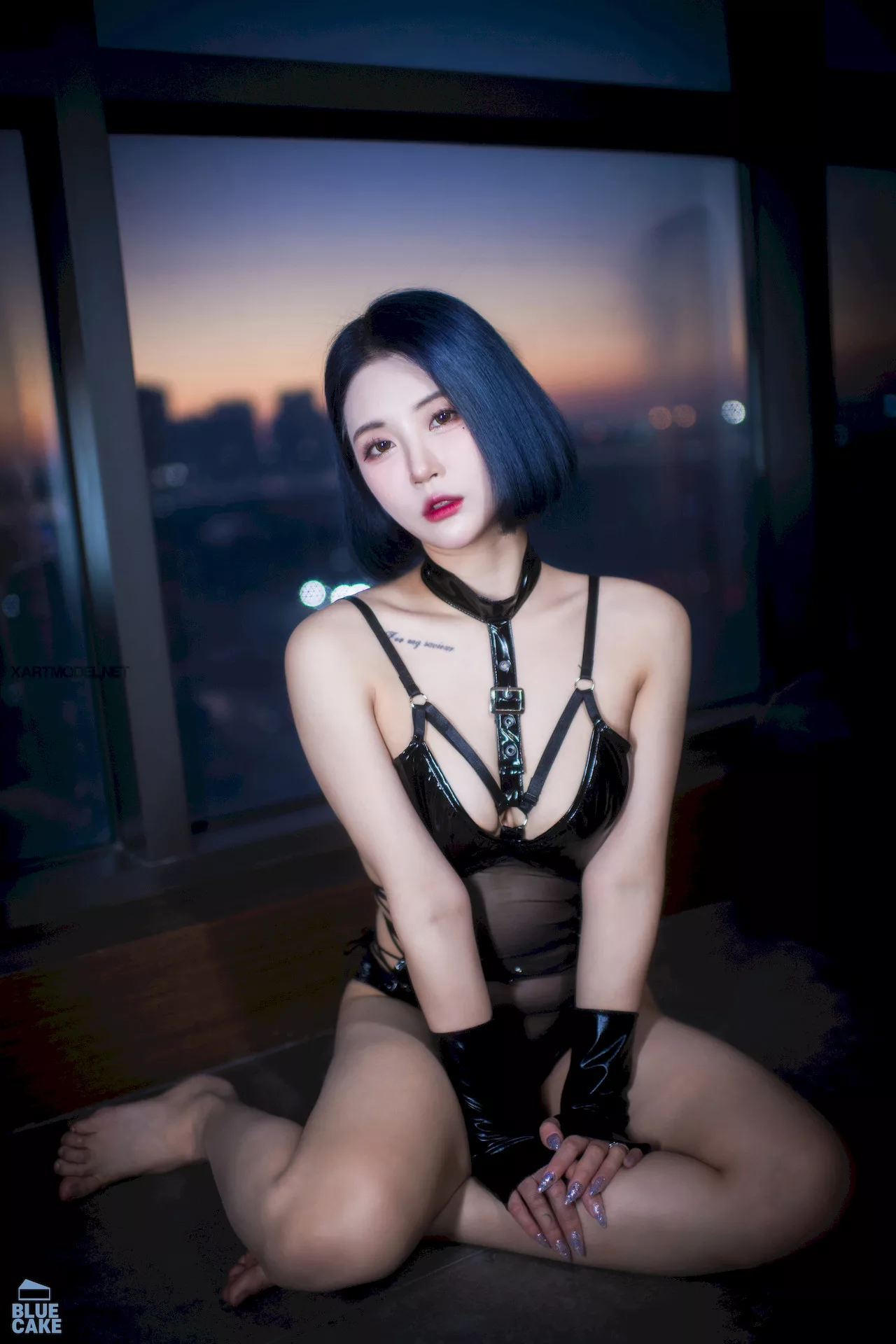 City Bomi 全集修正 【BLUECAKE 韩国 Jeong of 尤物 Night 蓝色蛋糕】 写真