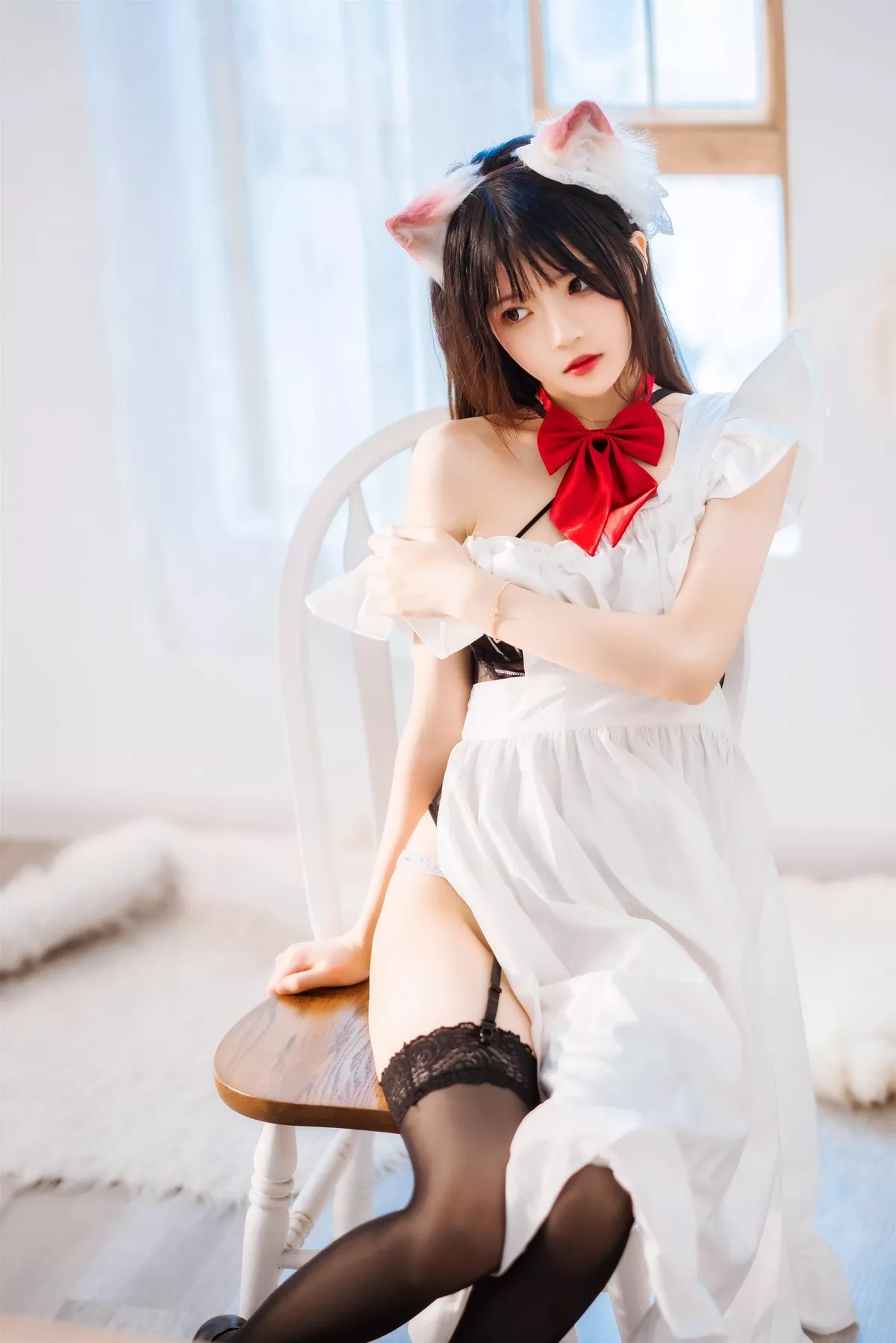 �@桃喵 Cosplay 风情 长裙妹抖 佳人 私摄