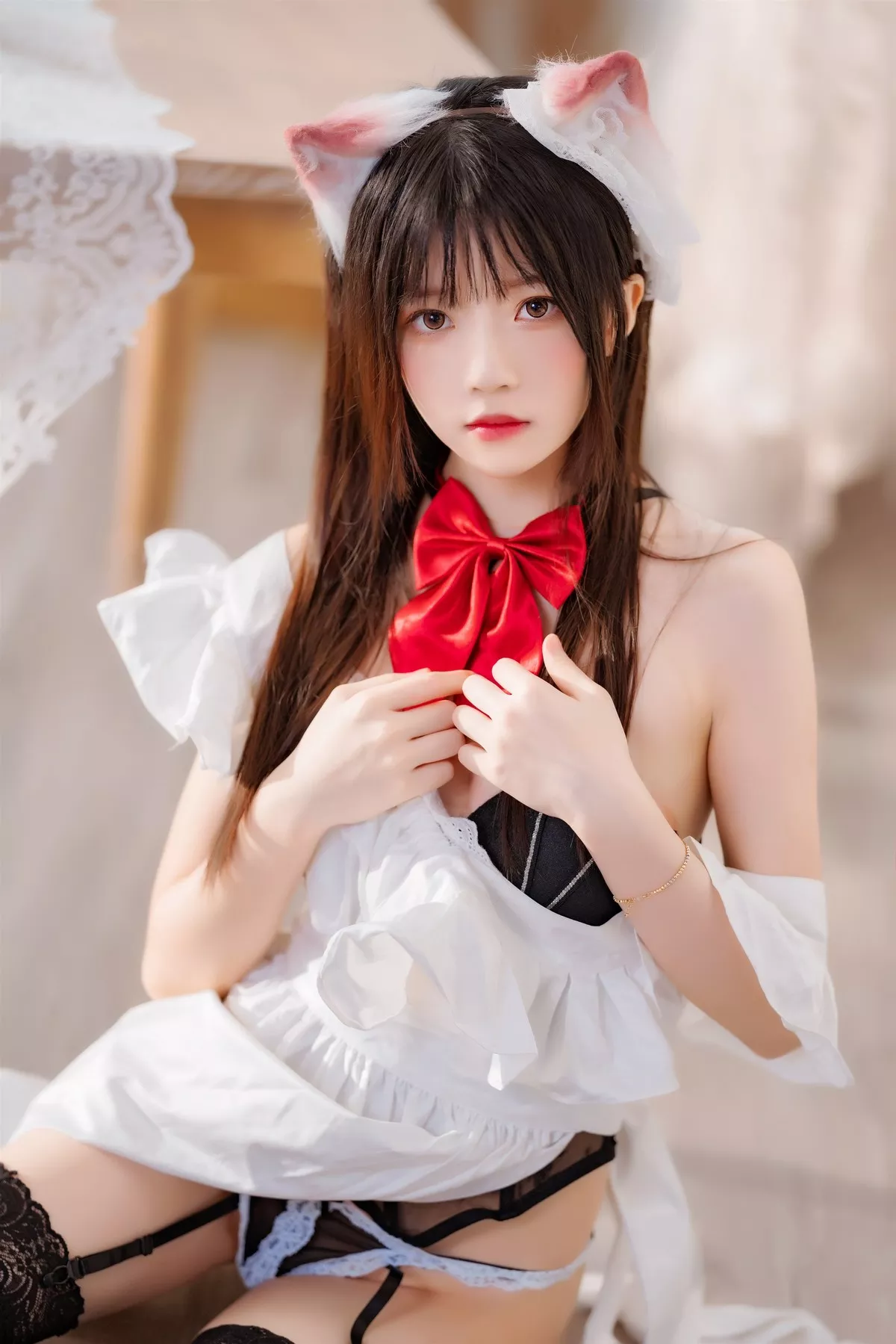 �@桃喵 Cosplay 风情 长裙妹抖 佳人 私摄