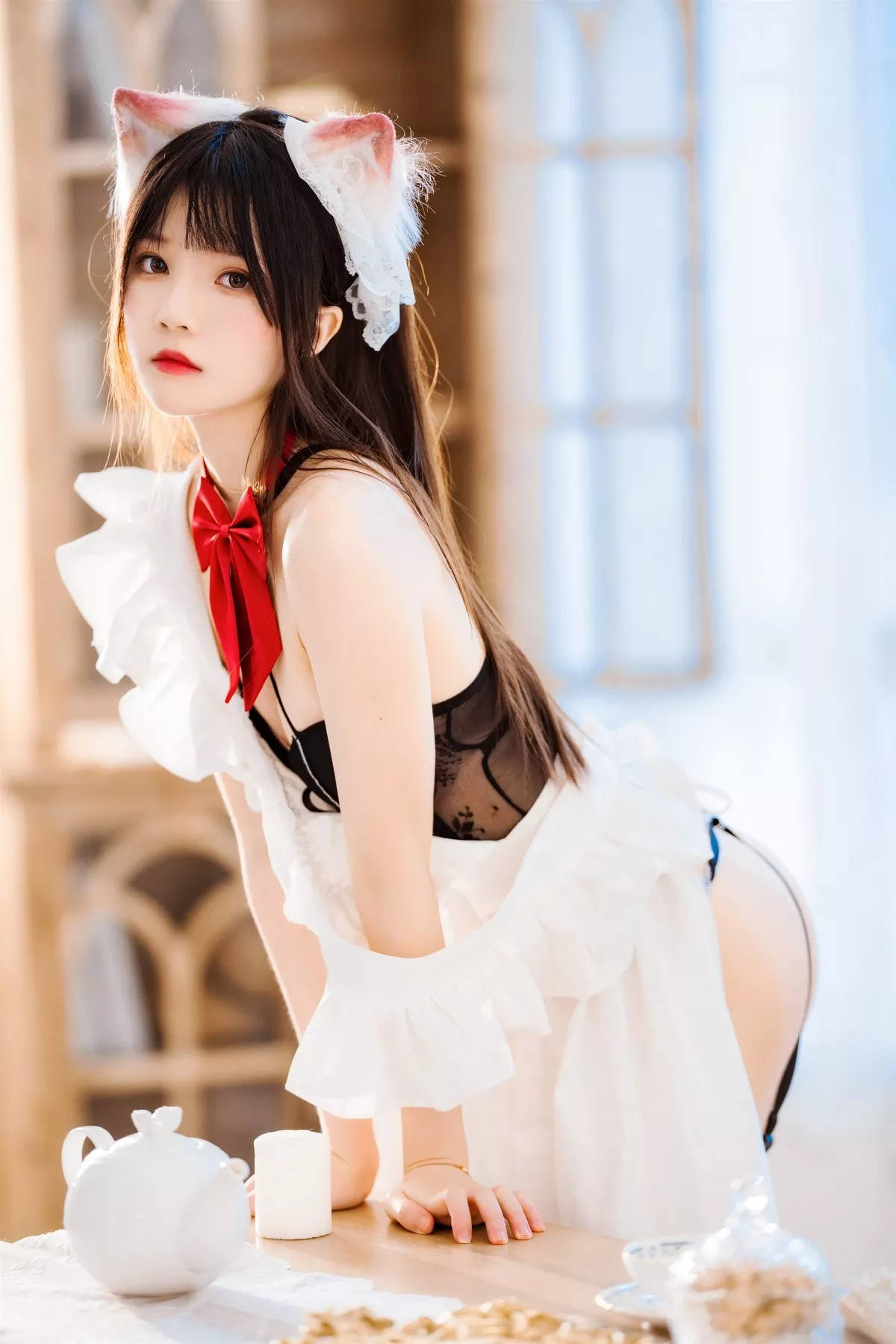 �@桃喵 Cosplay 风情 长裙妹抖 佳人 私摄