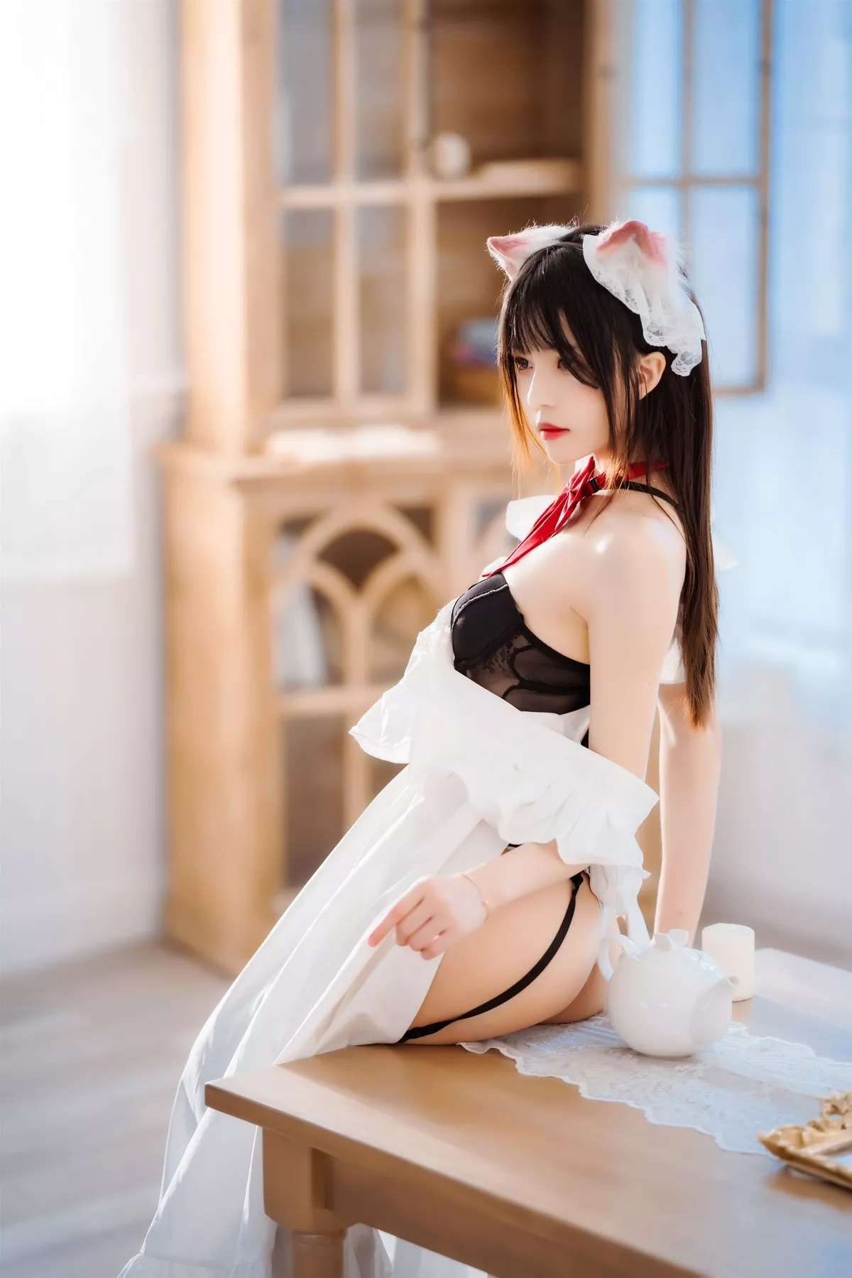 �@桃喵 Cosplay 风情 长裙妹抖 佳人 私摄