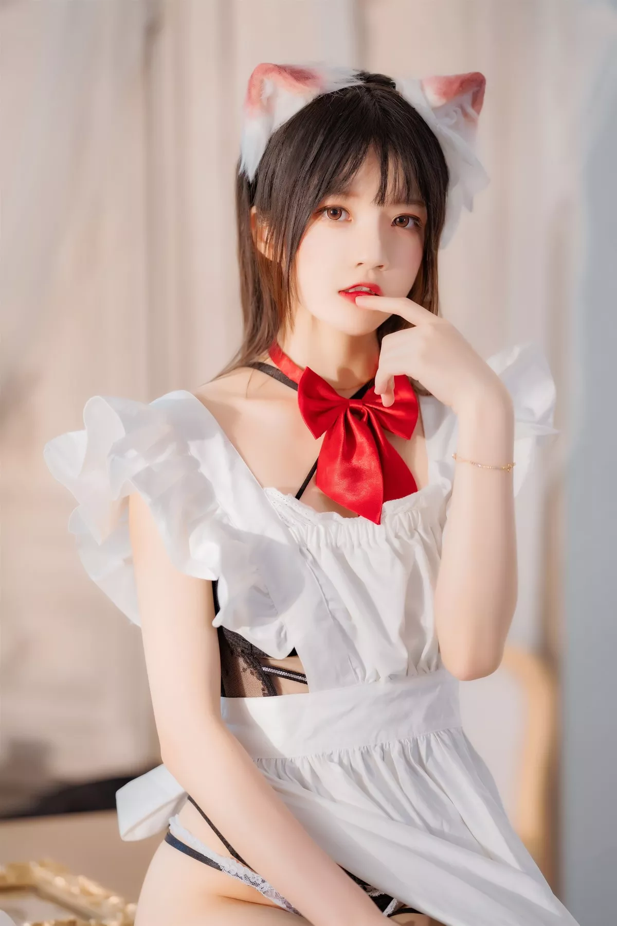 �@桃喵 Cosplay 风情 长裙妹抖 佳人 私摄