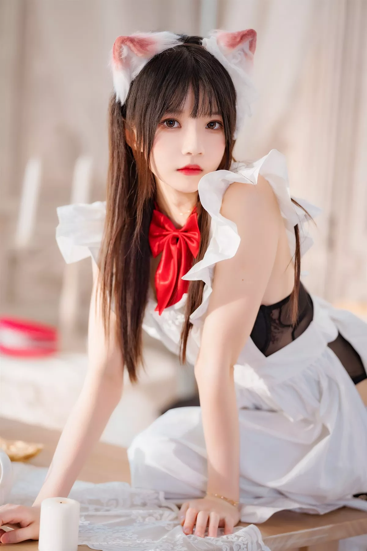 �@桃喵 Cosplay 风情 长裙妹抖 佳人 私摄