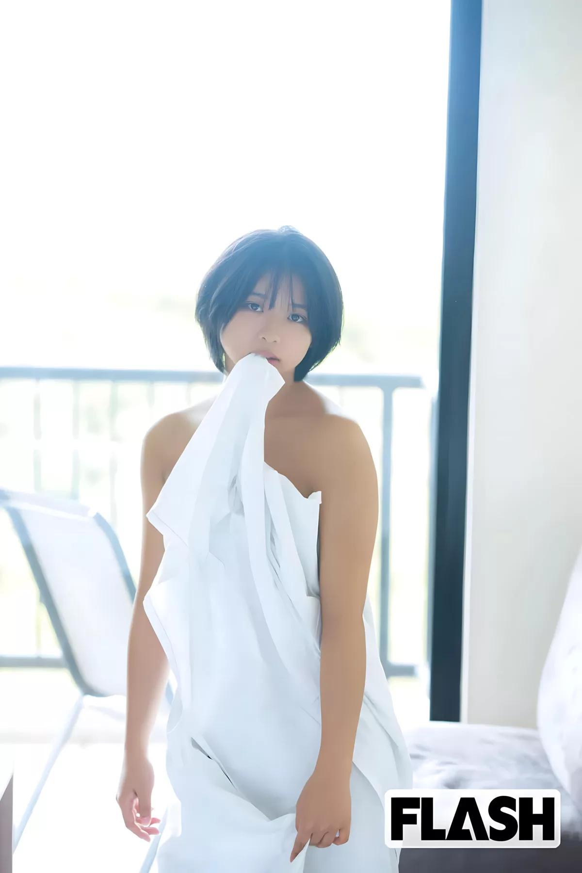 全集修正 丽模 桑岛海空FLASH 优质摄影写真 Miku Kuwajima 日本 (