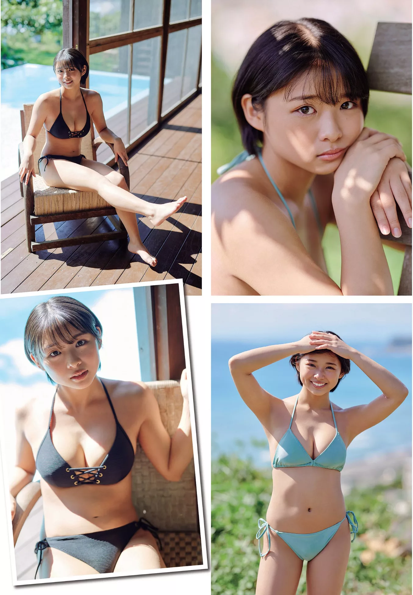 全集修正 丽模 桑岛海空FLASH 优质摄影写真 Miku Kuwajima 日本 (