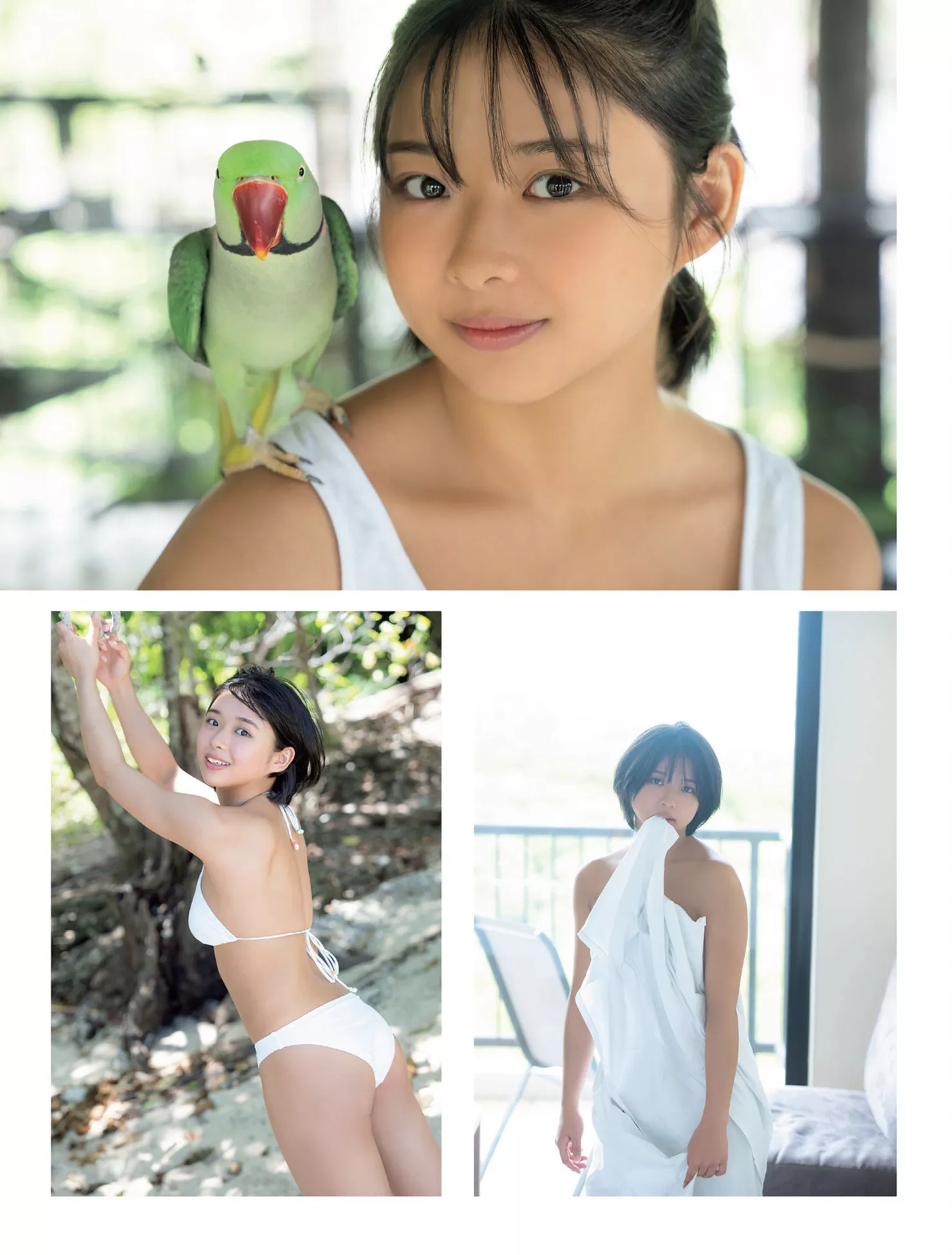 全集修正 丽模 桑岛海空FLASH 优质摄影写真 Miku Kuwajima 日本 (