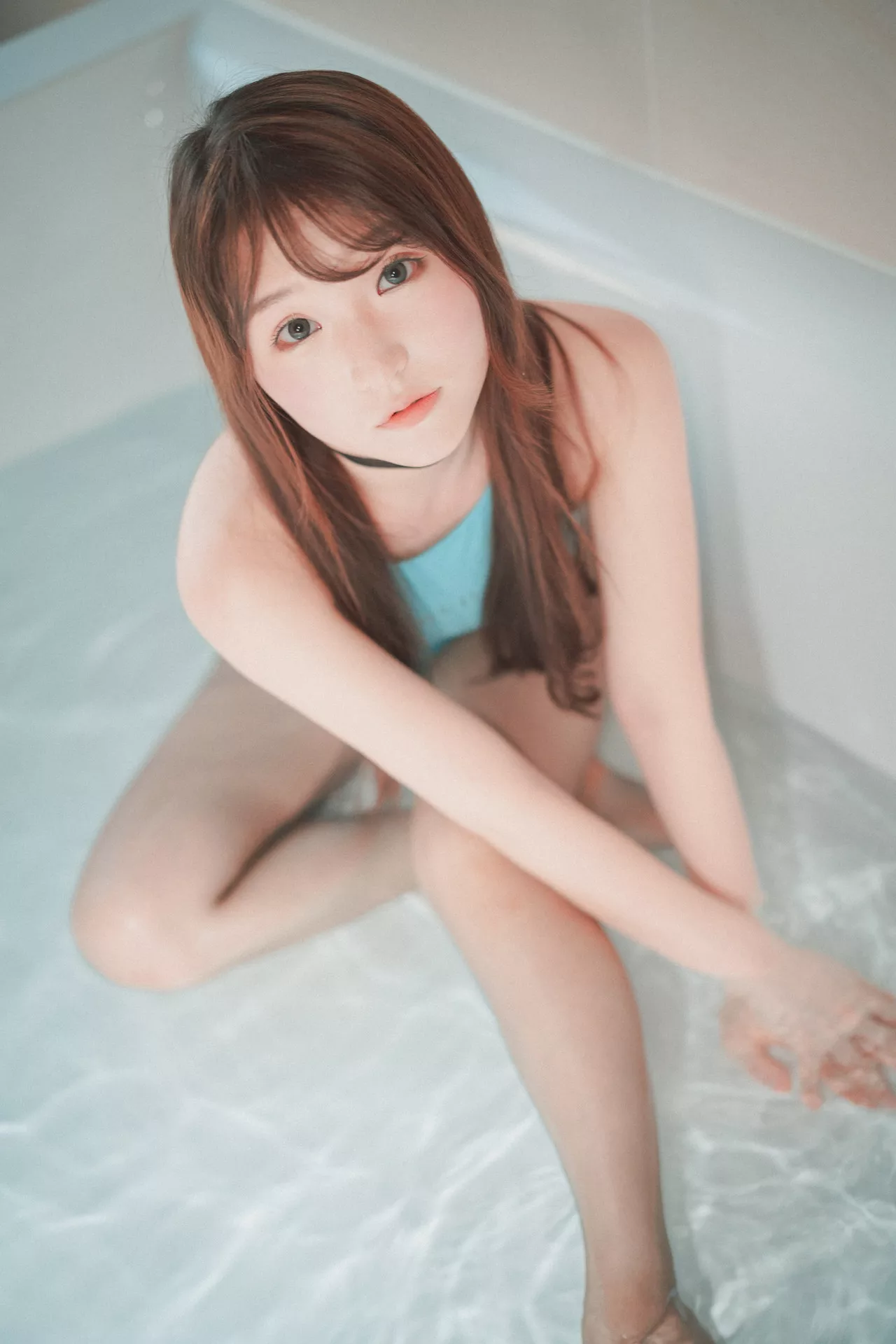 Swimming 美模 优秀艺术图套图】 韩国 大佳玩 艺术图 Sandeul【DJAWA Lessons (51P) #11 韩国 美模