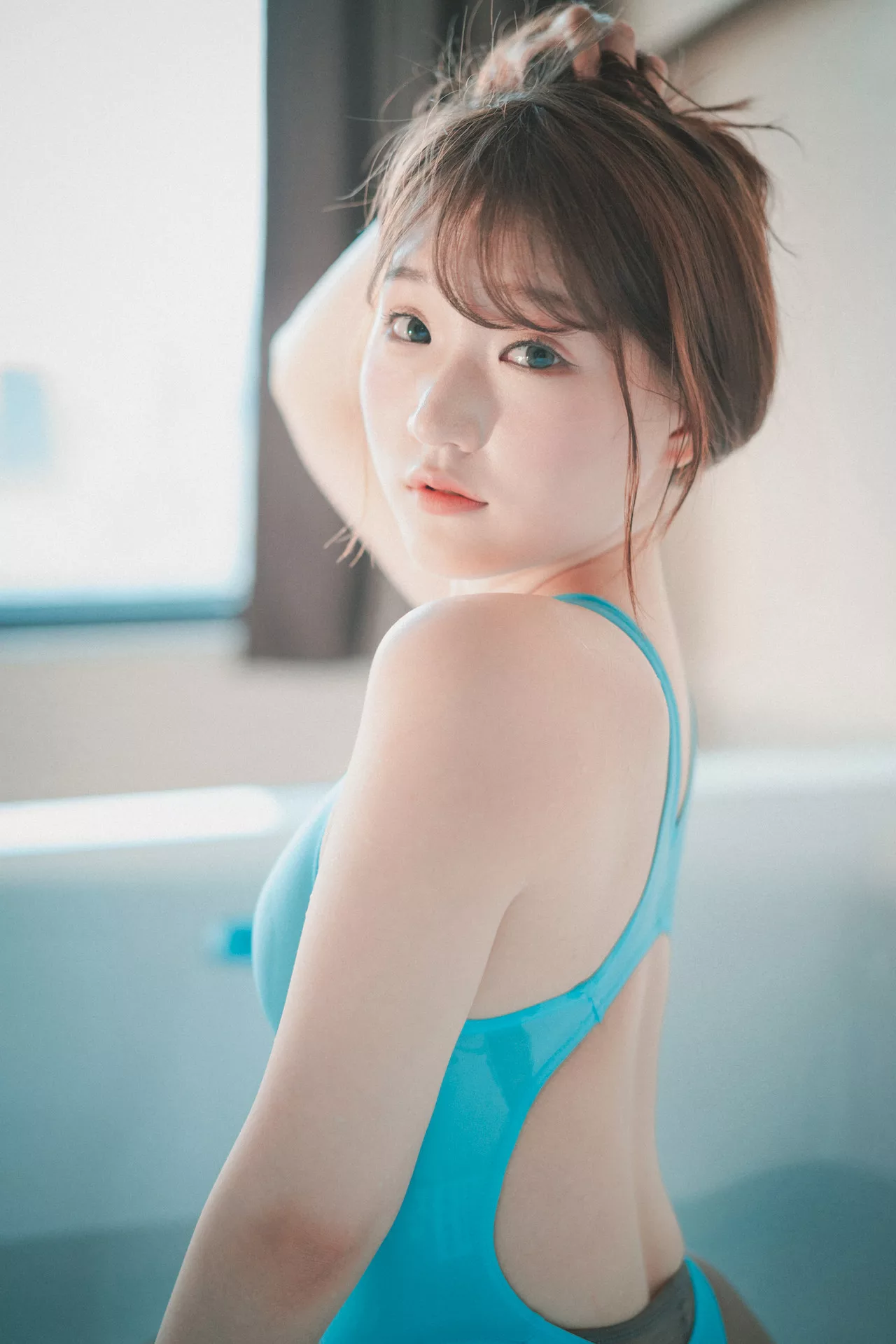 Swimming 美模 优秀艺术图套图】 韩国 大佳玩 艺术图 Sandeul【DJAWA Lessons (51P) #11 韩国 美模