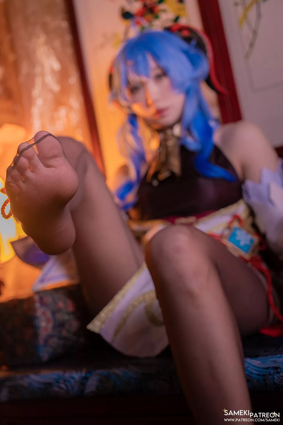 Cosplay 原神 甘雨 风情 丽人 Sameki 私摄