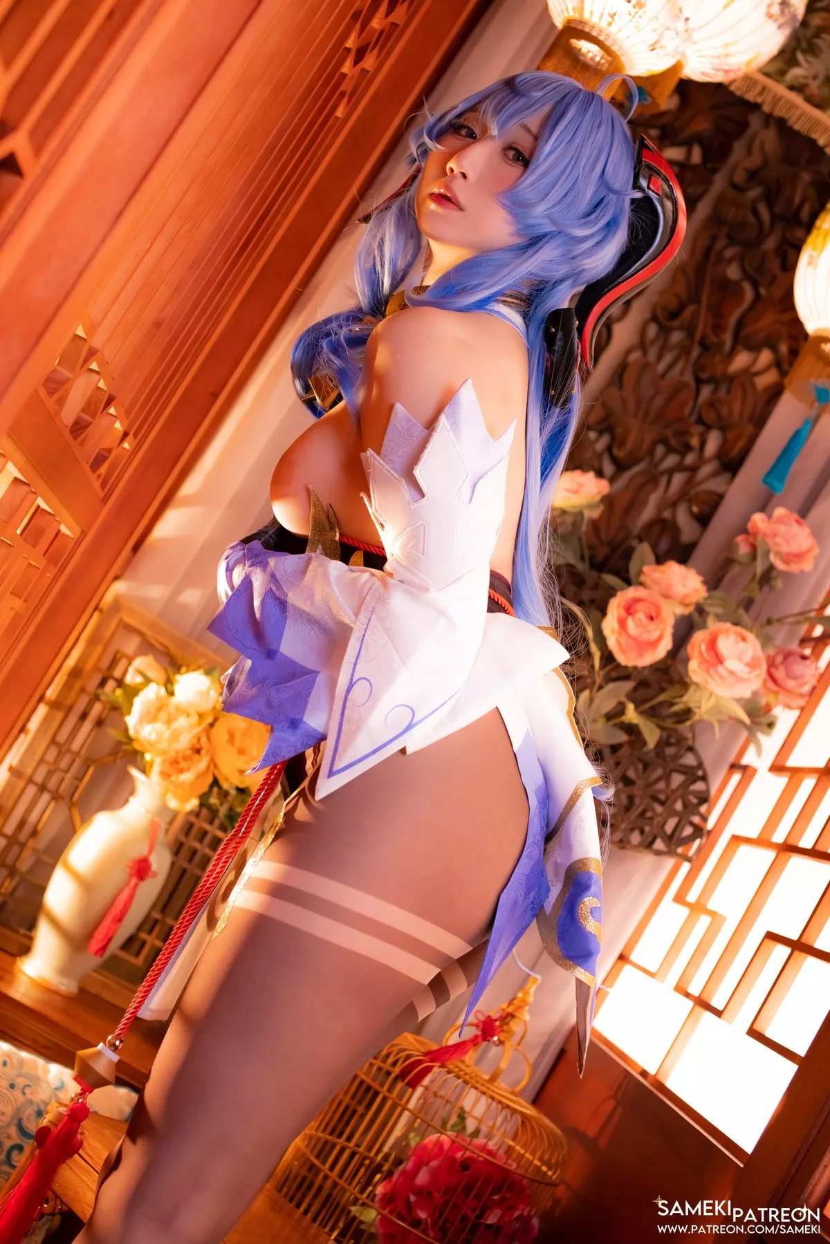Cosplay 原神 甘雨 风情 丽人 Sameki 私摄