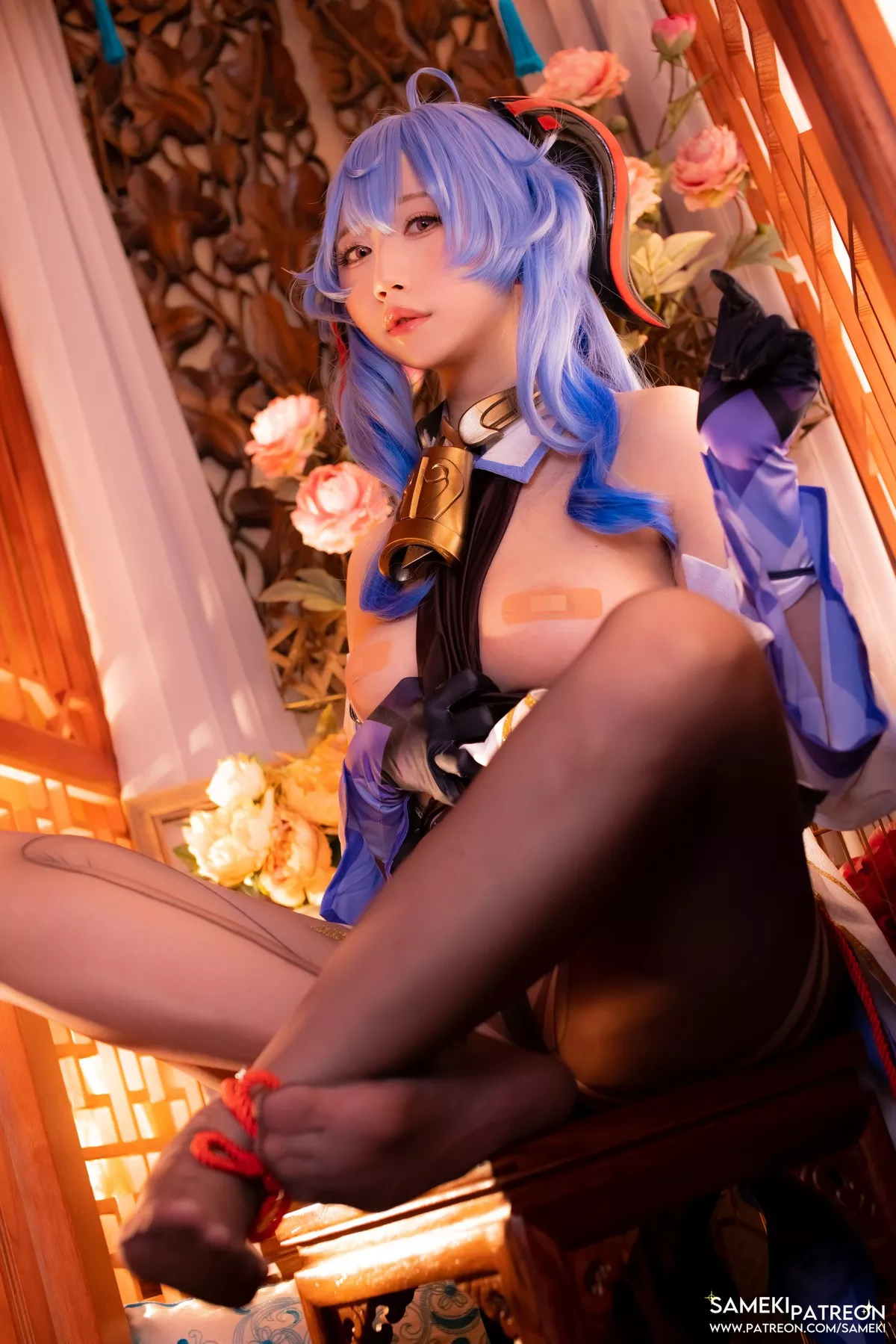 Cosplay 原神 甘雨 风情 丽人 Sameki 私摄
