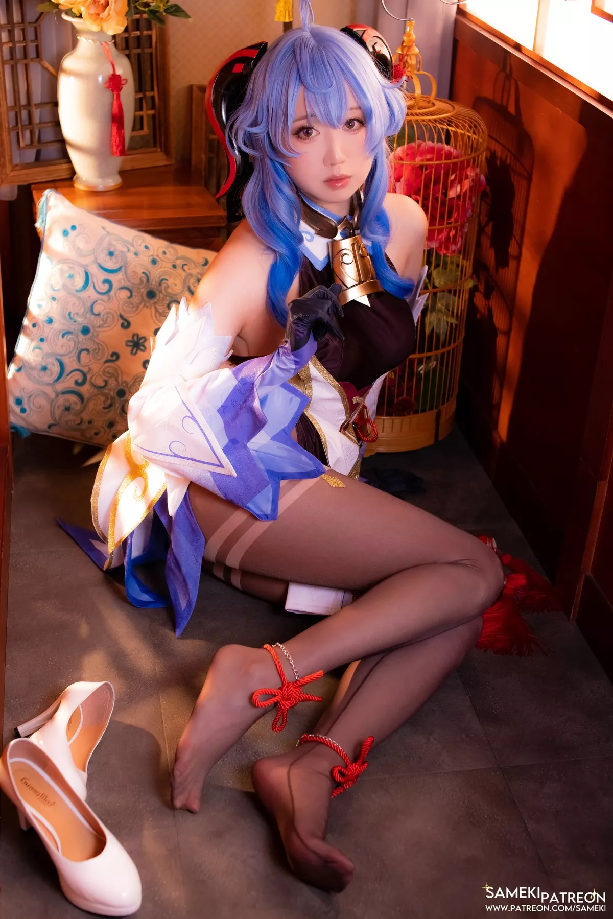 Cosplay 原神 甘雨 风情 丽人 Sameki 私摄