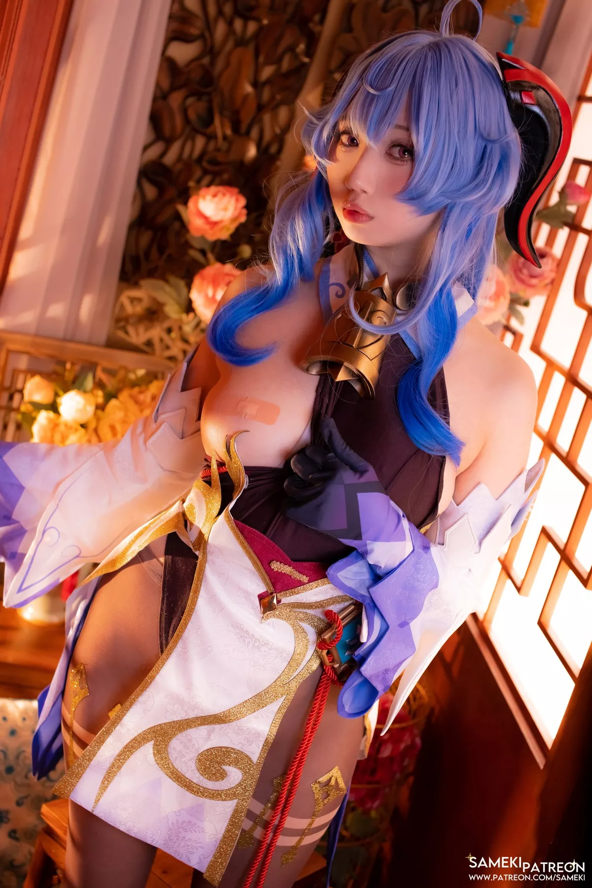 Cosplay 原神 甘雨 风情 丽人 Sameki 私摄